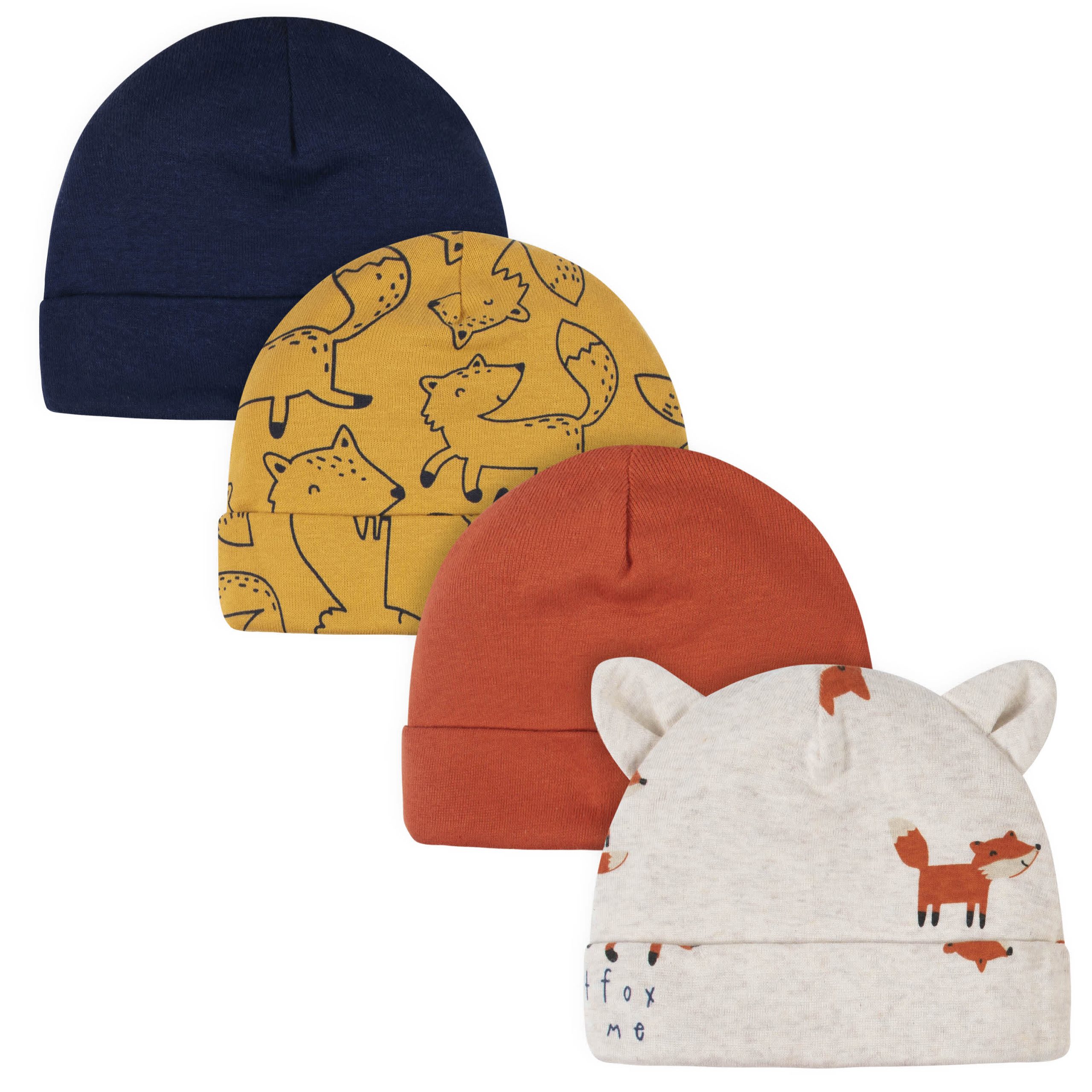 18-Piece Baby Boys Fox Onesies® Bodysuit, Mitten, Cap, & Sock Set - Image 5