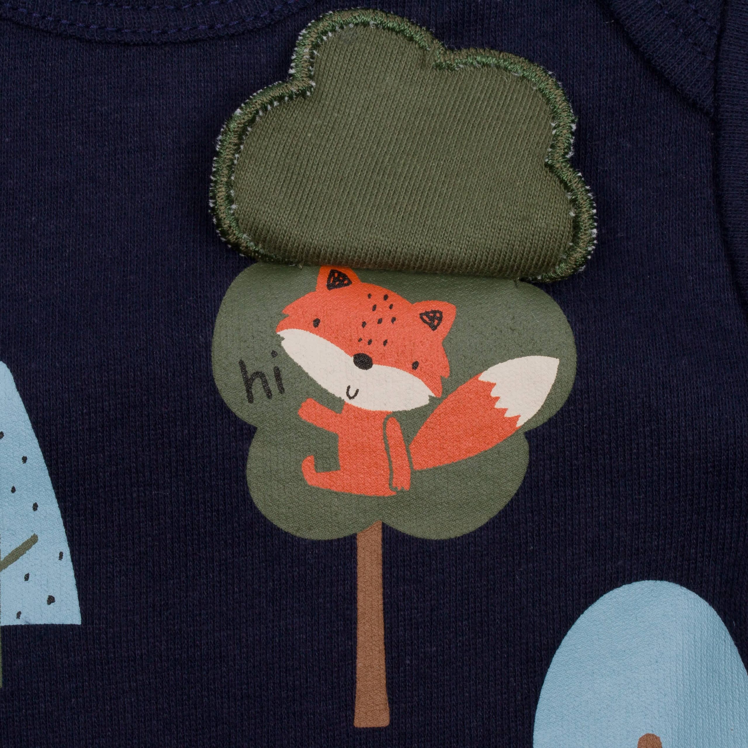 5-Pack Baby Boys Fox Long Sleeve Onesies® Bodysuits - Image 3