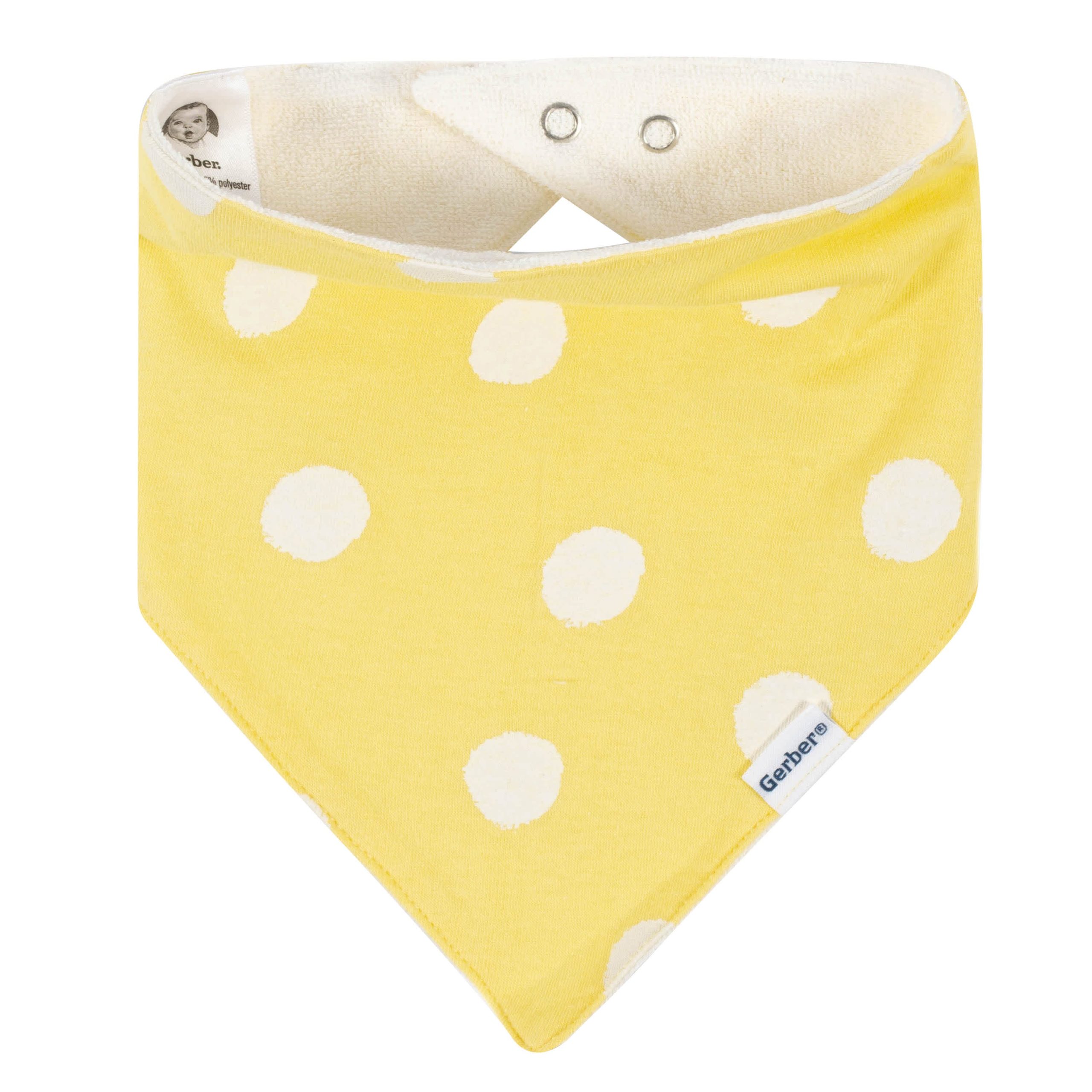 4-Pack Baby Girls Fox Bandana Bibs - Image 6