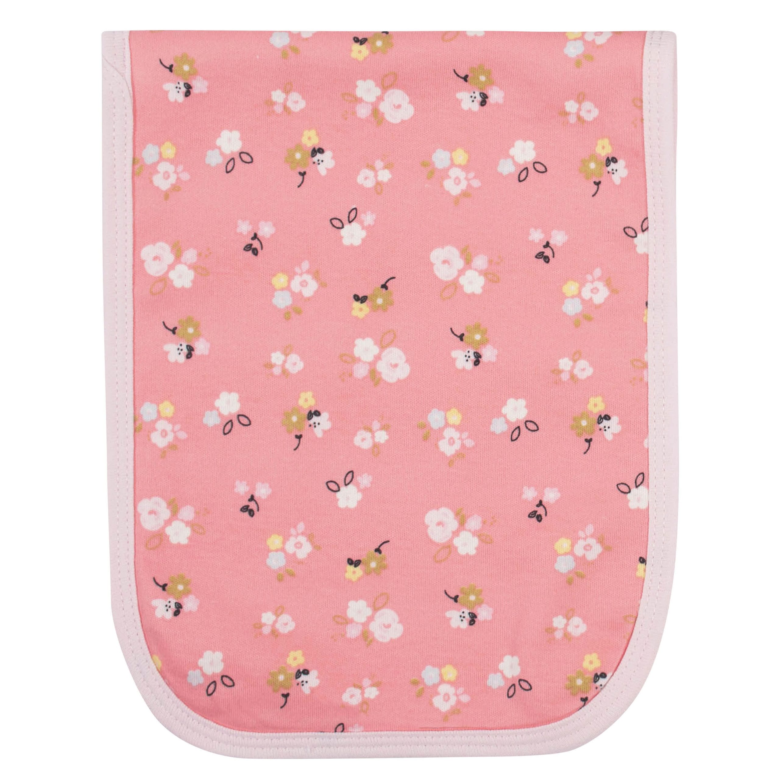 4-Pack Baby Girls Ballerina Terry Burp Cloths - Image 4