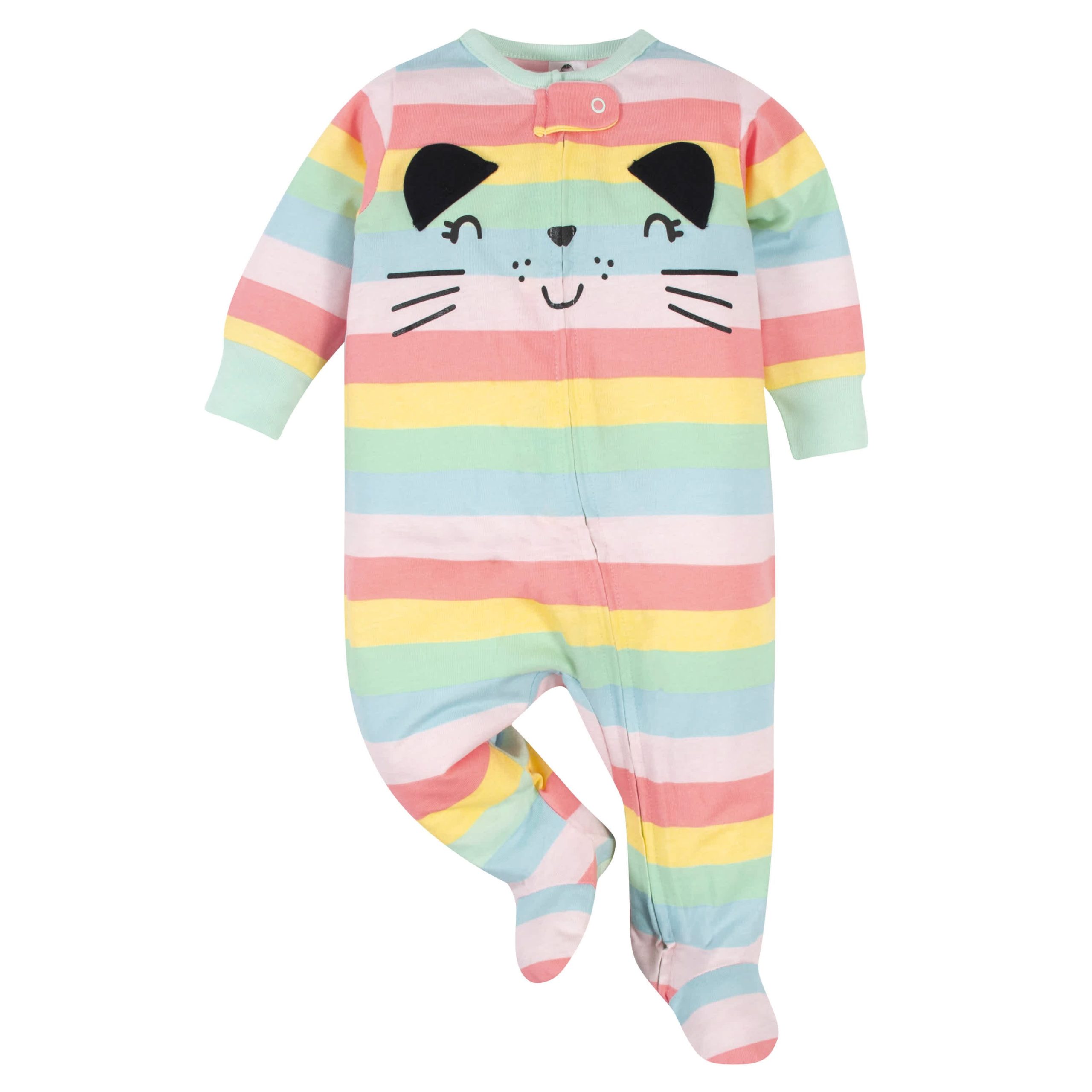 3-Pack Baby Girls Rainbow Sleep 'N Plays - Image 2