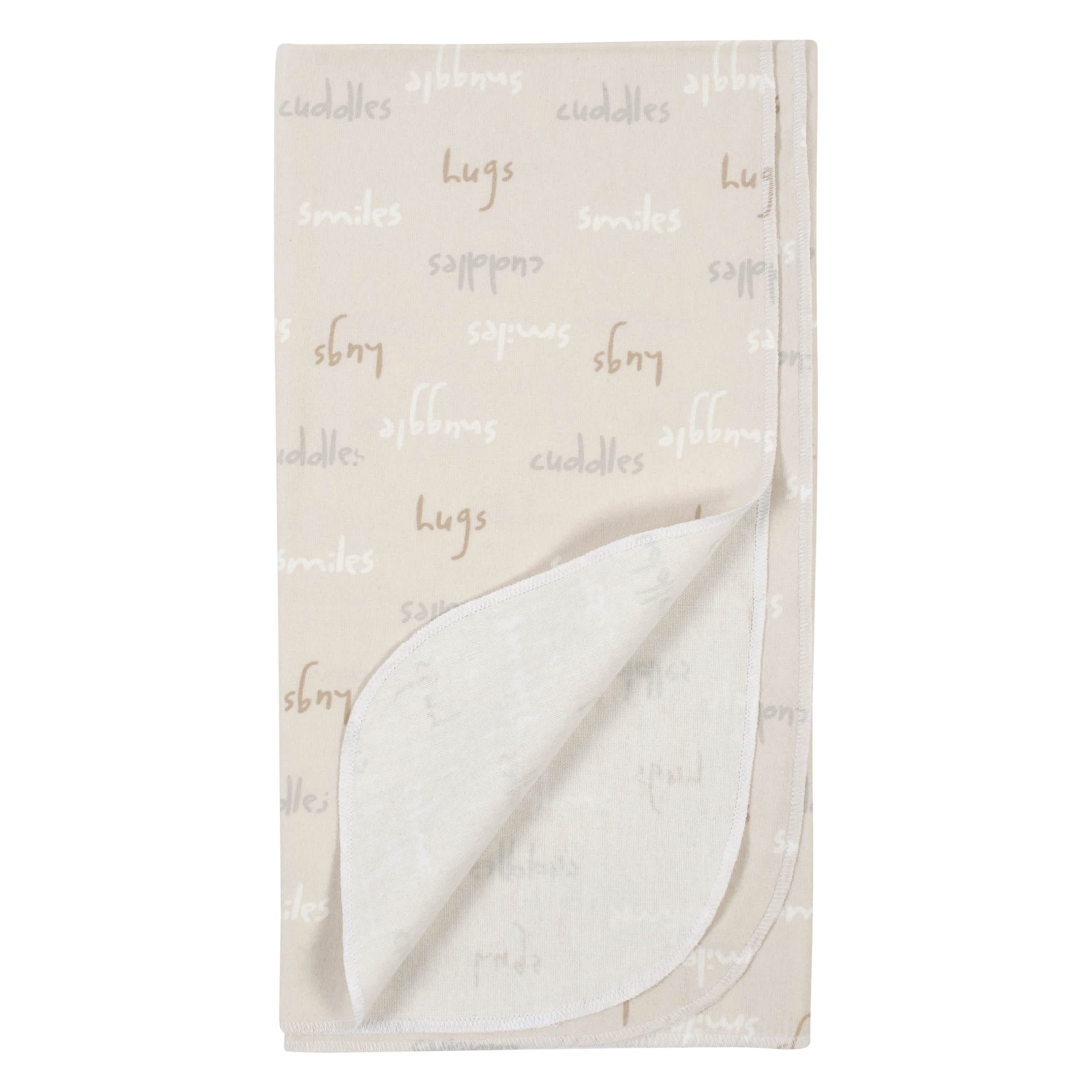 4-Pack Neutral Safari Flannel Receiving Blankets - Image 4