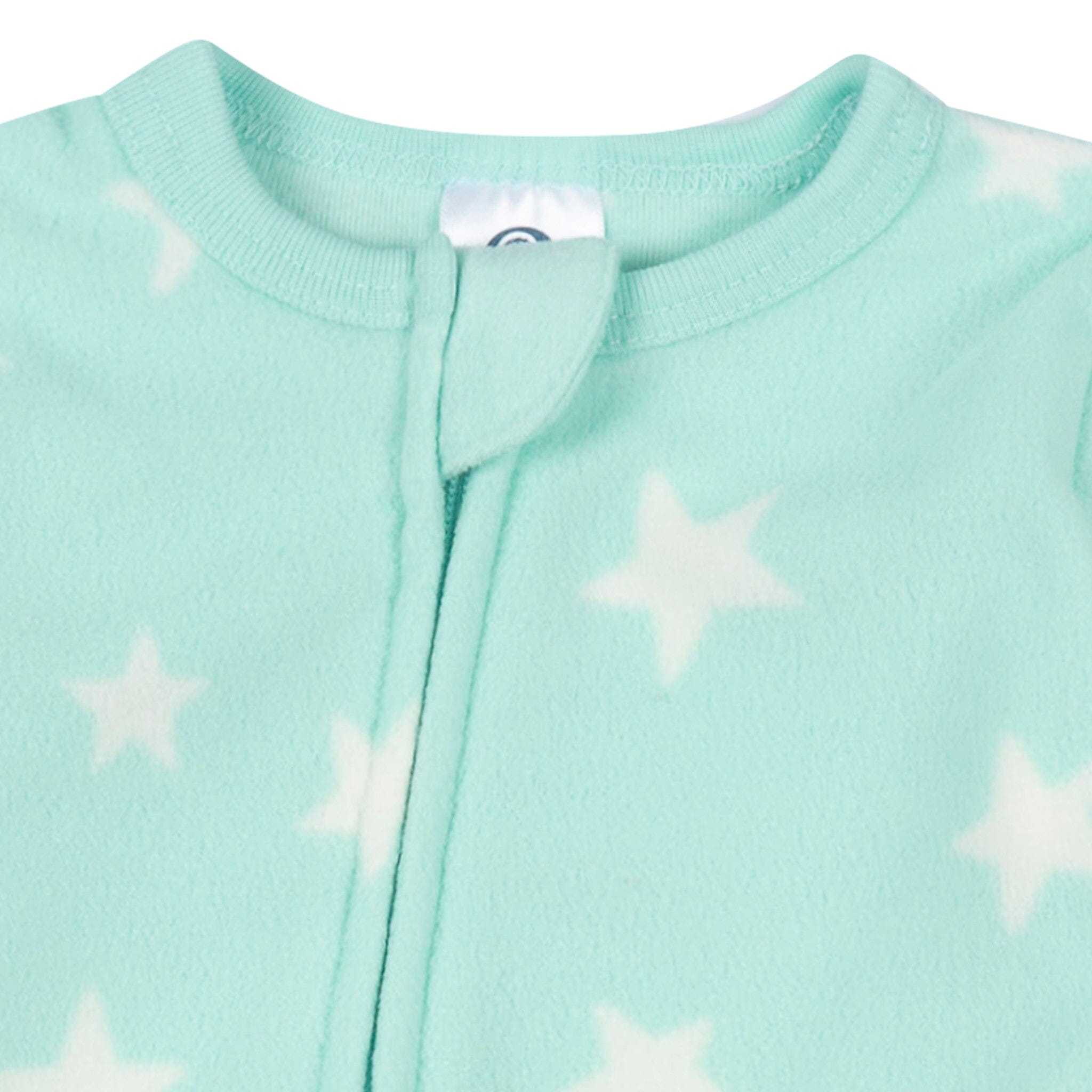 2-Pack Baby & Toddler Girls Horses Footed Fleece Pajamas - Image 5