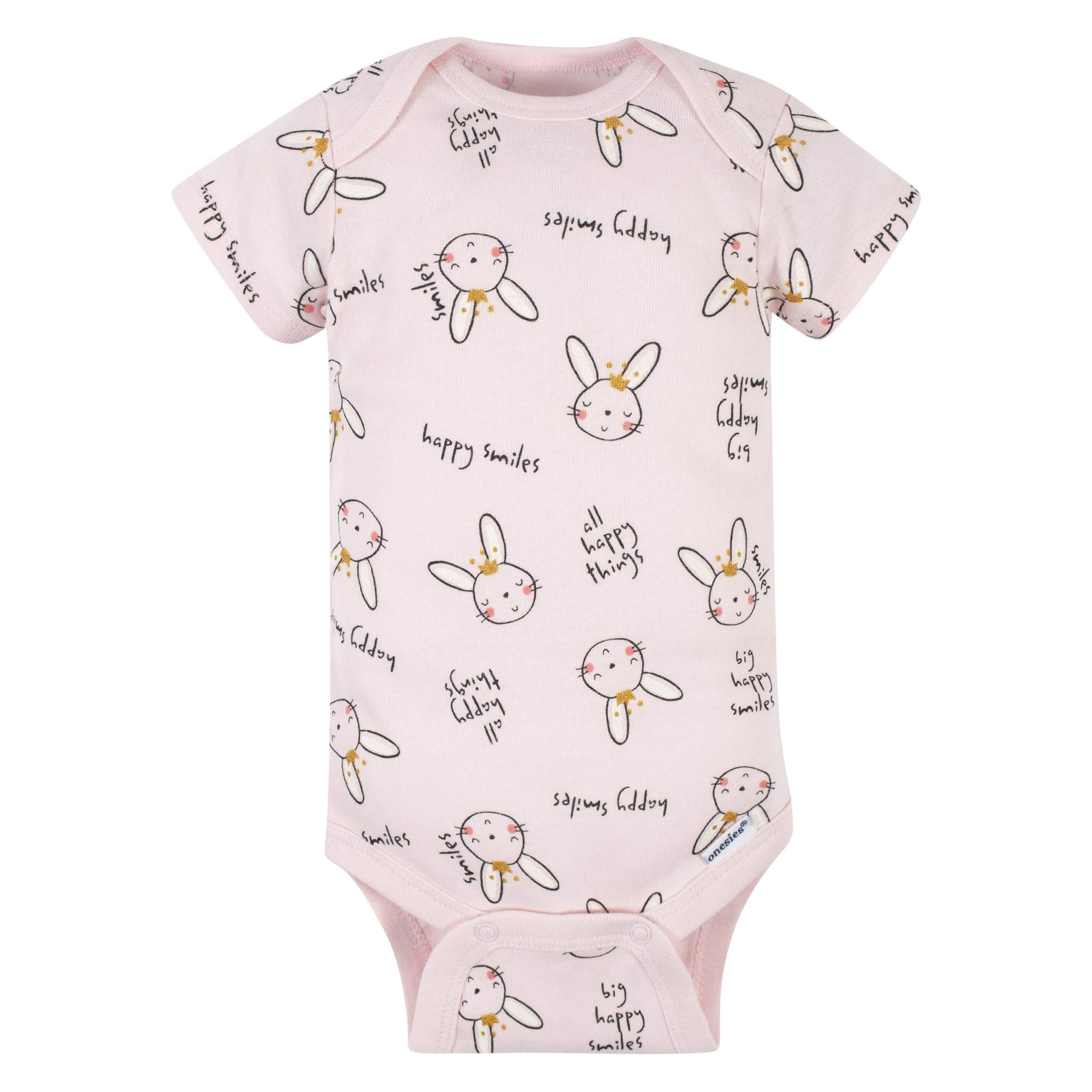 5-Pack Baby Girls Ballerina Short Sleeve Onesies® Bodysuits - Image 6