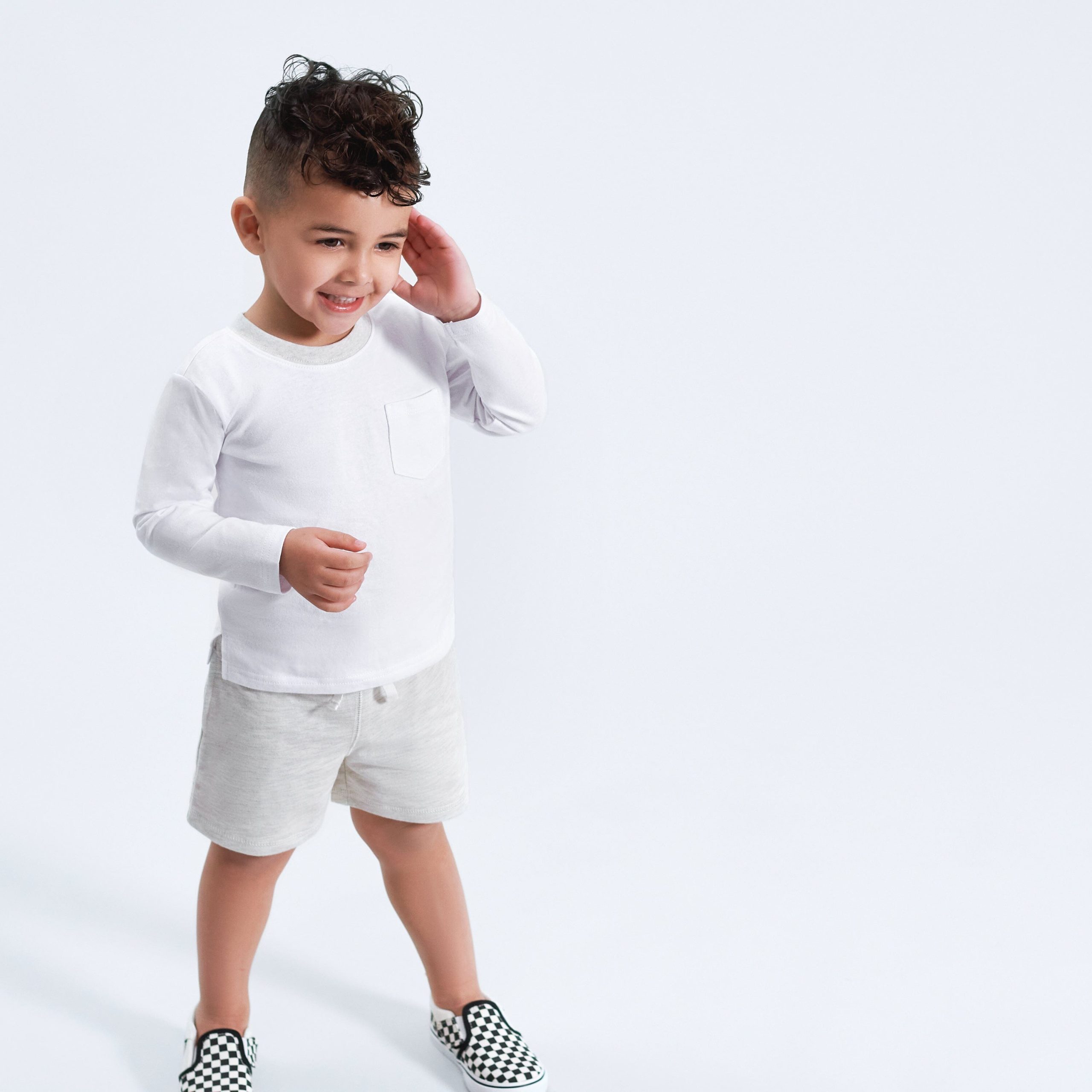 3-Pack Baby Boys Royal Blues Long Sleeve Pocket Tees, 0-3M - Image 3