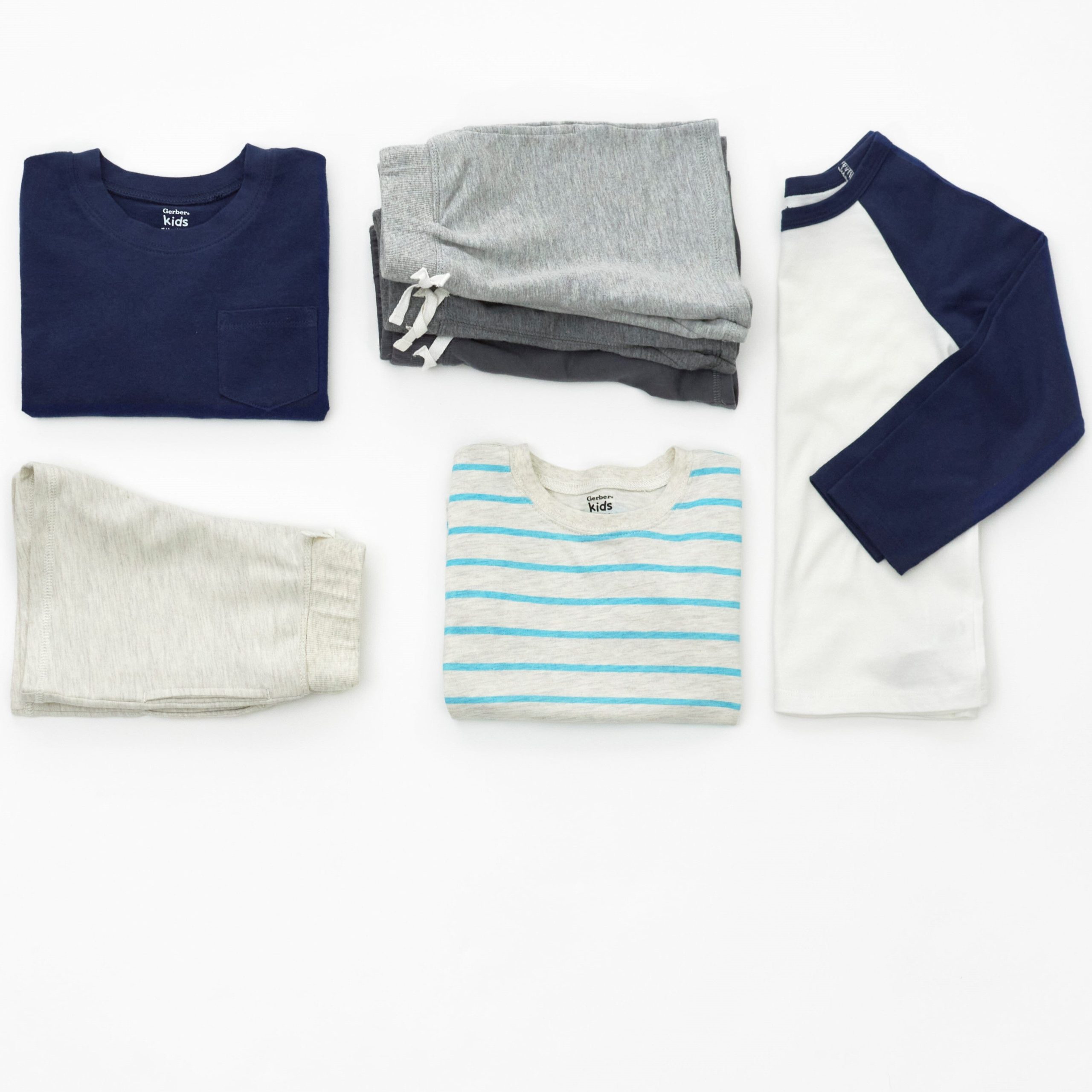 3-Pack Baby & Toddler Boys Royal Blues Long Sleeve Baseball Tees - Image 6