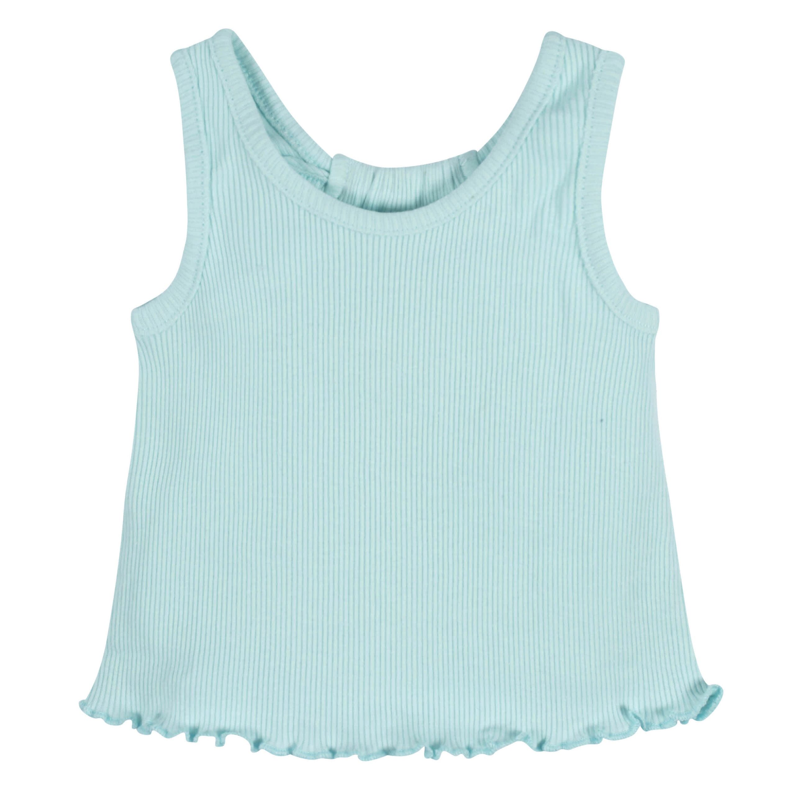 3-Pack Baby Girls Picnic Day Dreams Racer Back Tank Tops, 0-3M - Image 6