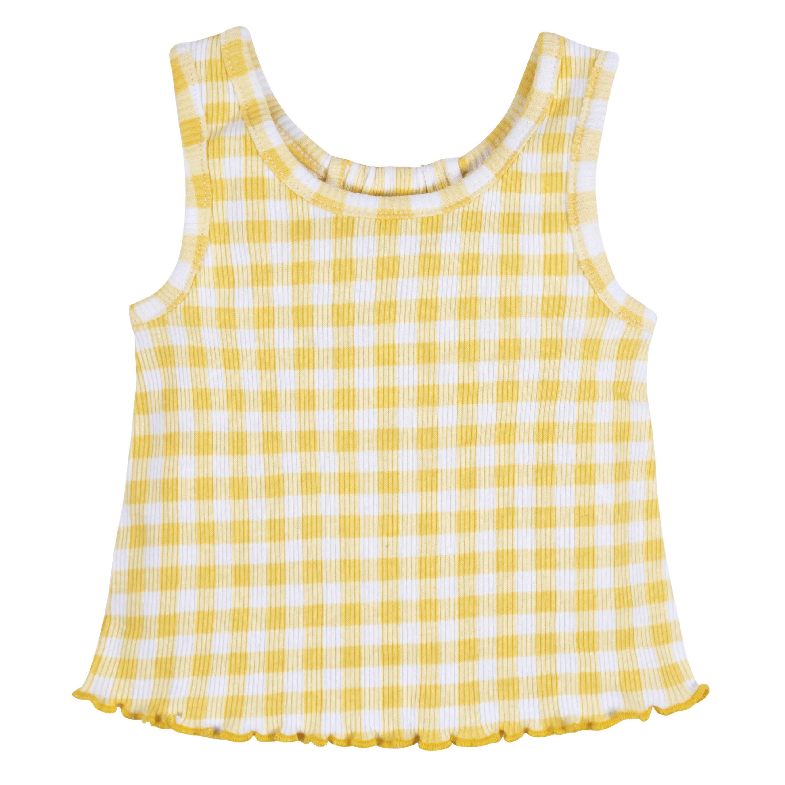 3-Pack Baby Girls Picnic Day Dreams Racer Back Tank Tops, 0-3M - Image 7
