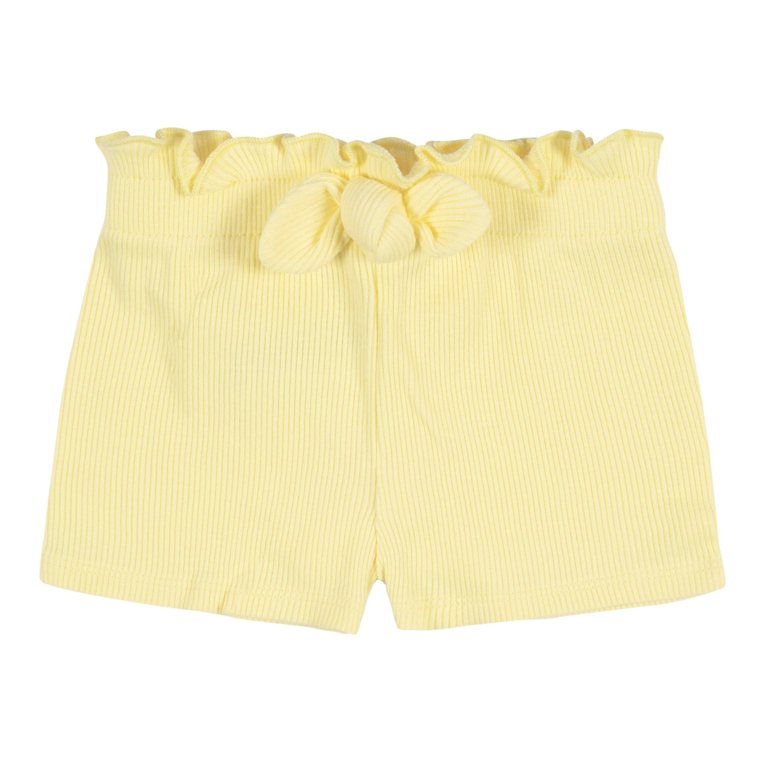 3-Pack Baby & Toddler Girls Picnic Day Dreams Pull-On Knit Shorts - Image 6