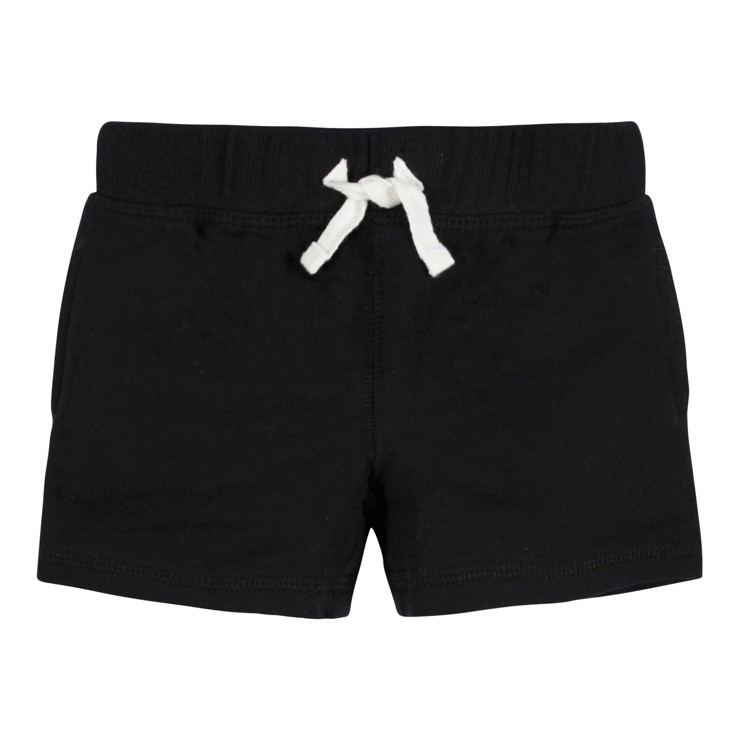 3-Pack Baby & Toddler Boys Neat Neutrals Pull-On Knit Shorts - Image 4