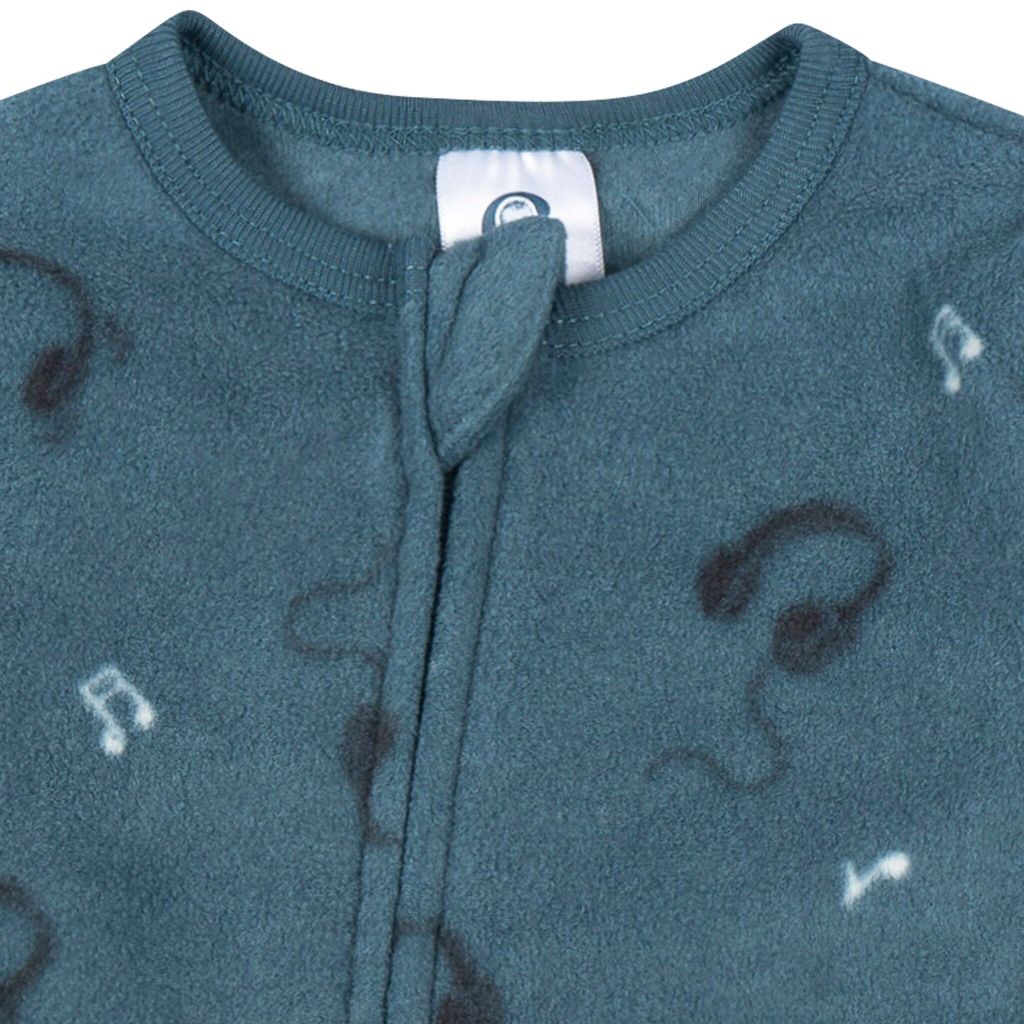 2-Pack Baby & Toddler Boys Stars Footed Fleece Pajamas - Image 9