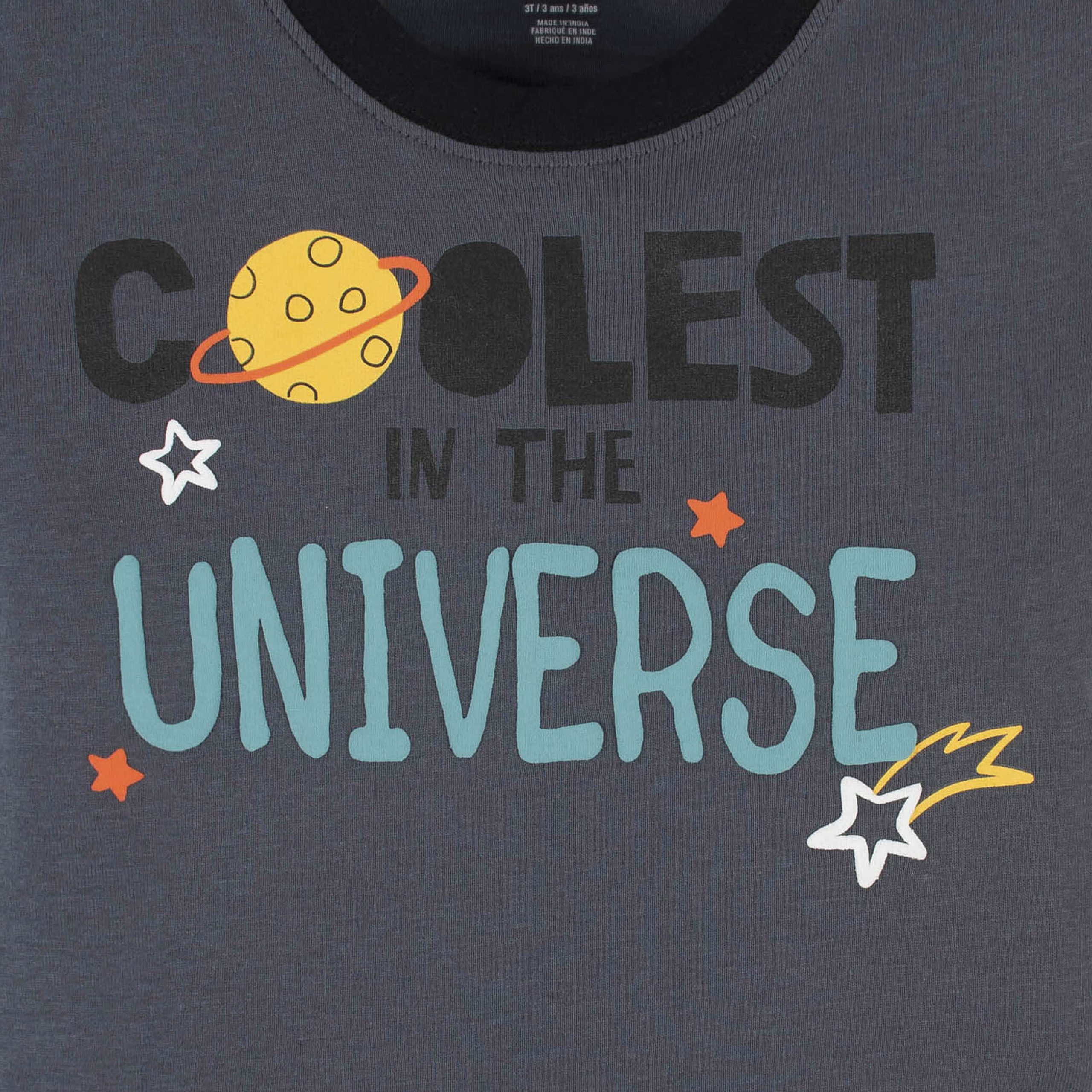 4-Piece Infant & Toddler Boys Blast Off Tees, Shorts & Pants Set - Image 5