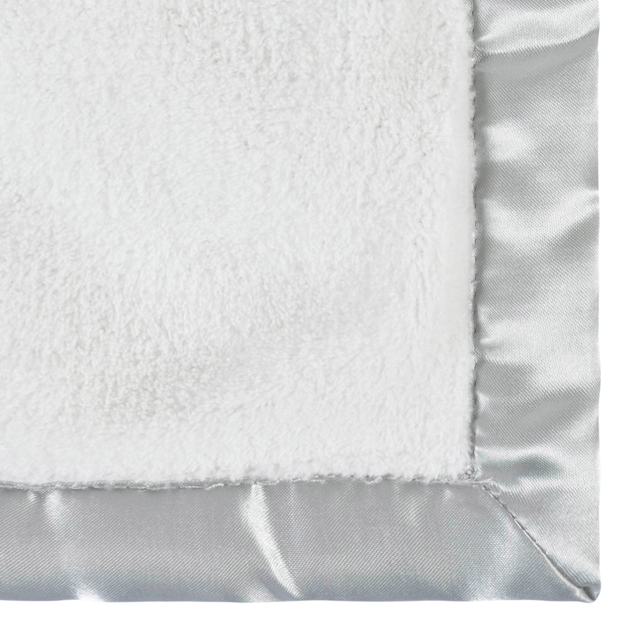 Baby Neutral Light Gray Security Blanket - Image 3
