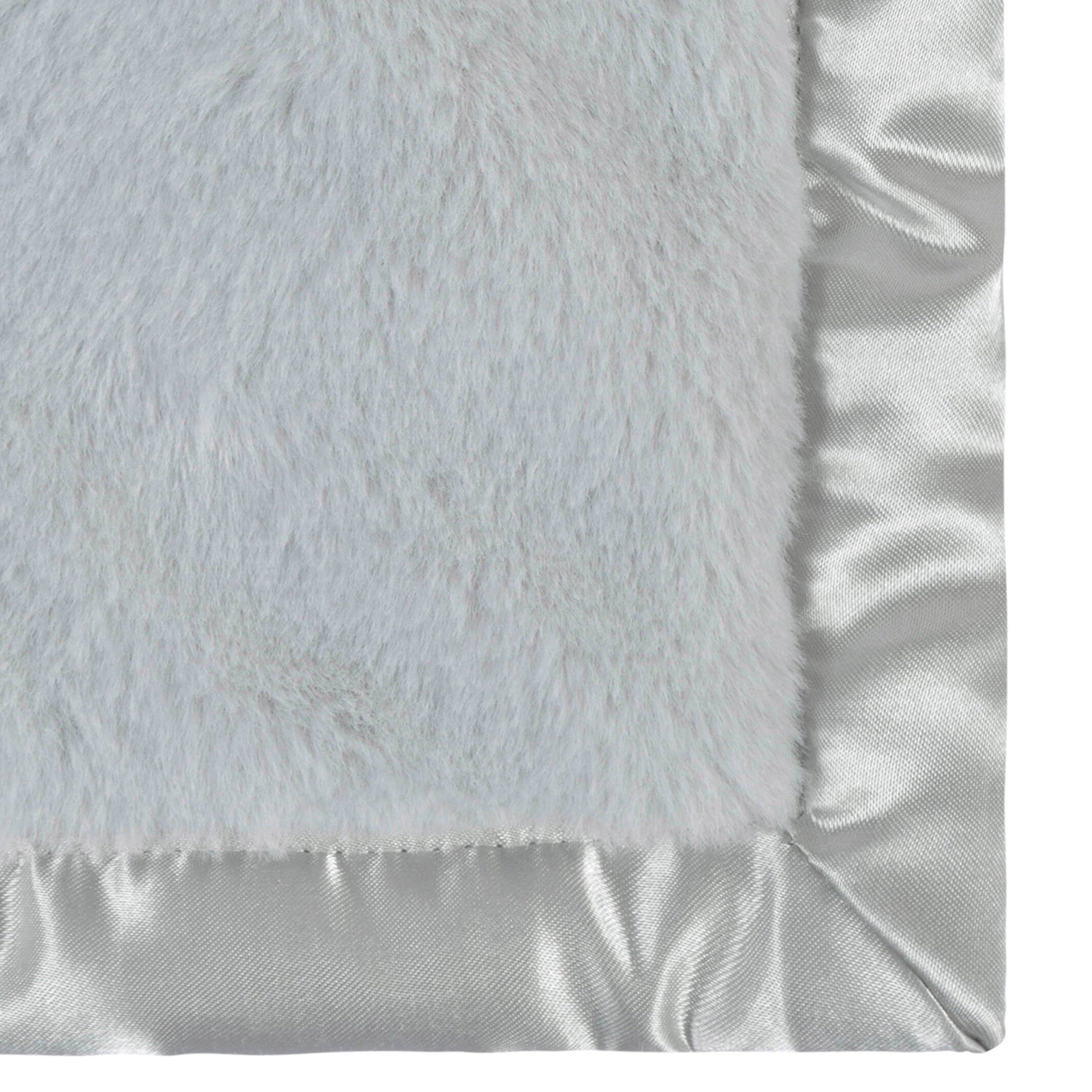 Baby Neutral Light Gray Security Blanket - Image 4