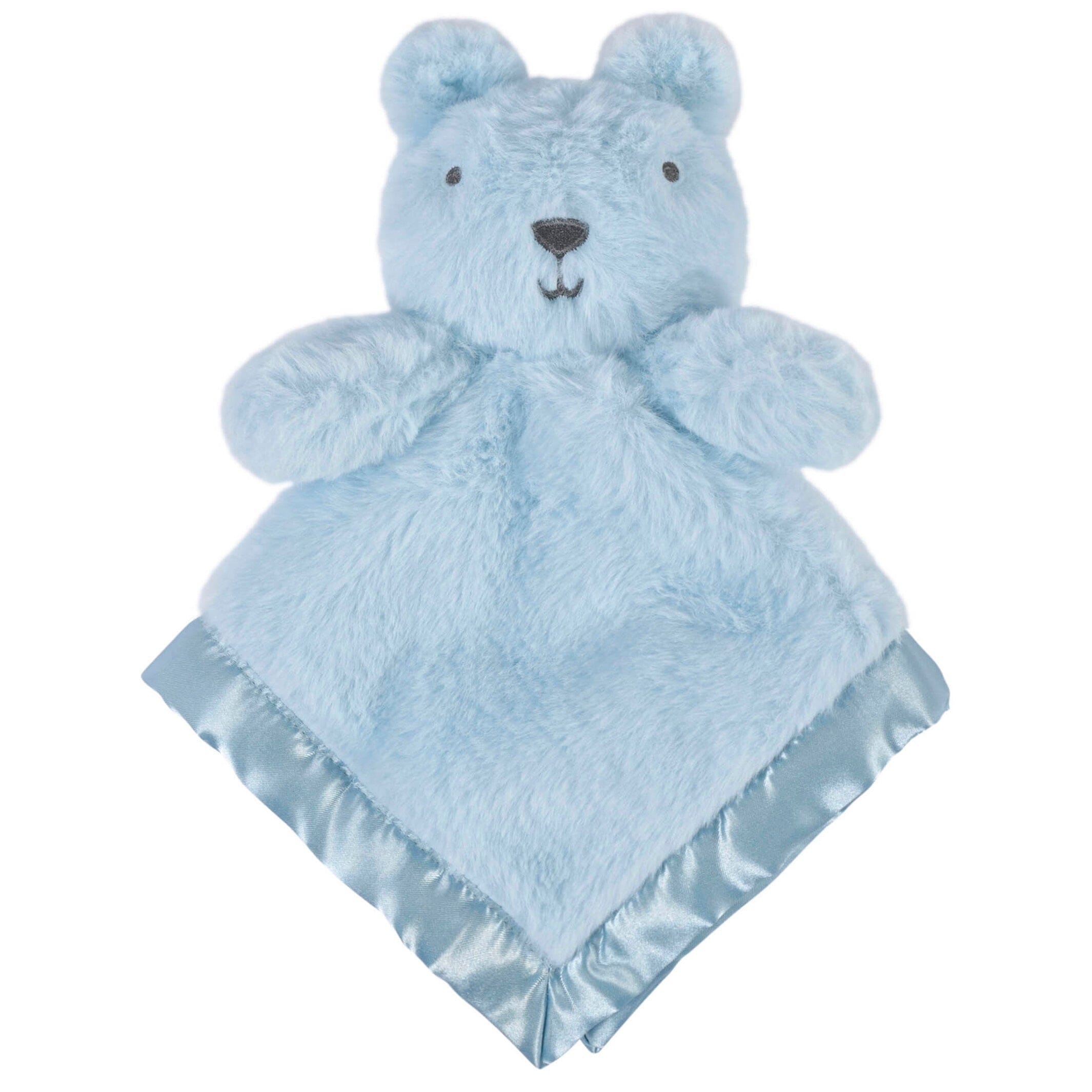 Embroidered Boys Light Blue Security Blanket - Image 3
