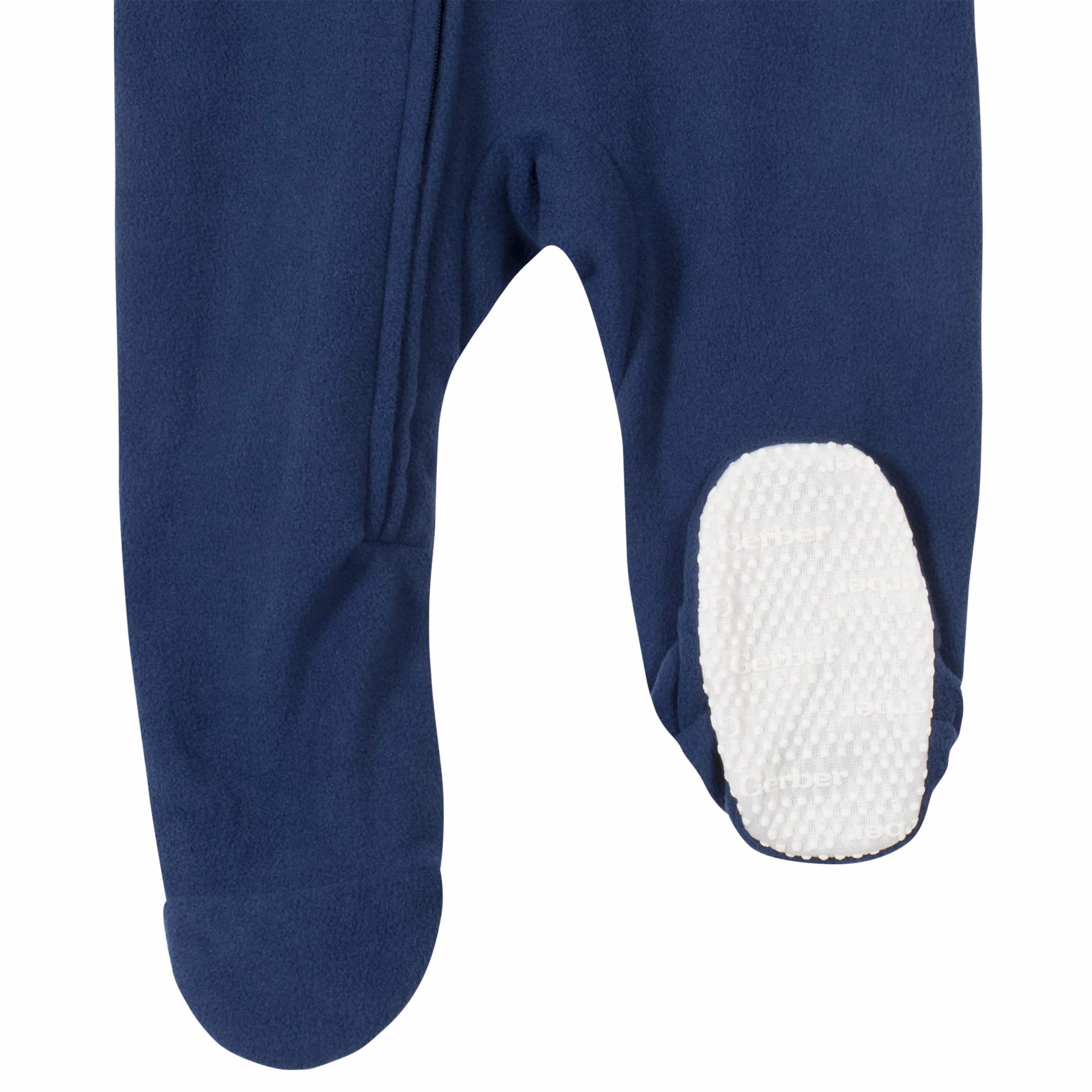 2-Pack Baby & Toddler Boys Monkey Fleece Pajamas - Image 4