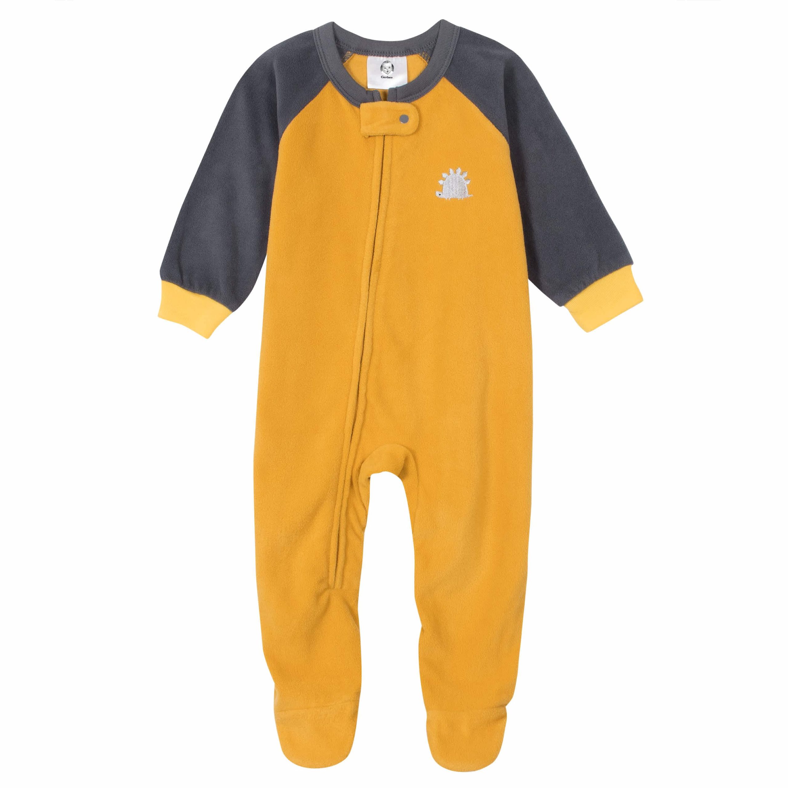 2-Pack Baby & Toddler Boys Dino Fleece Pajamas - Image 2