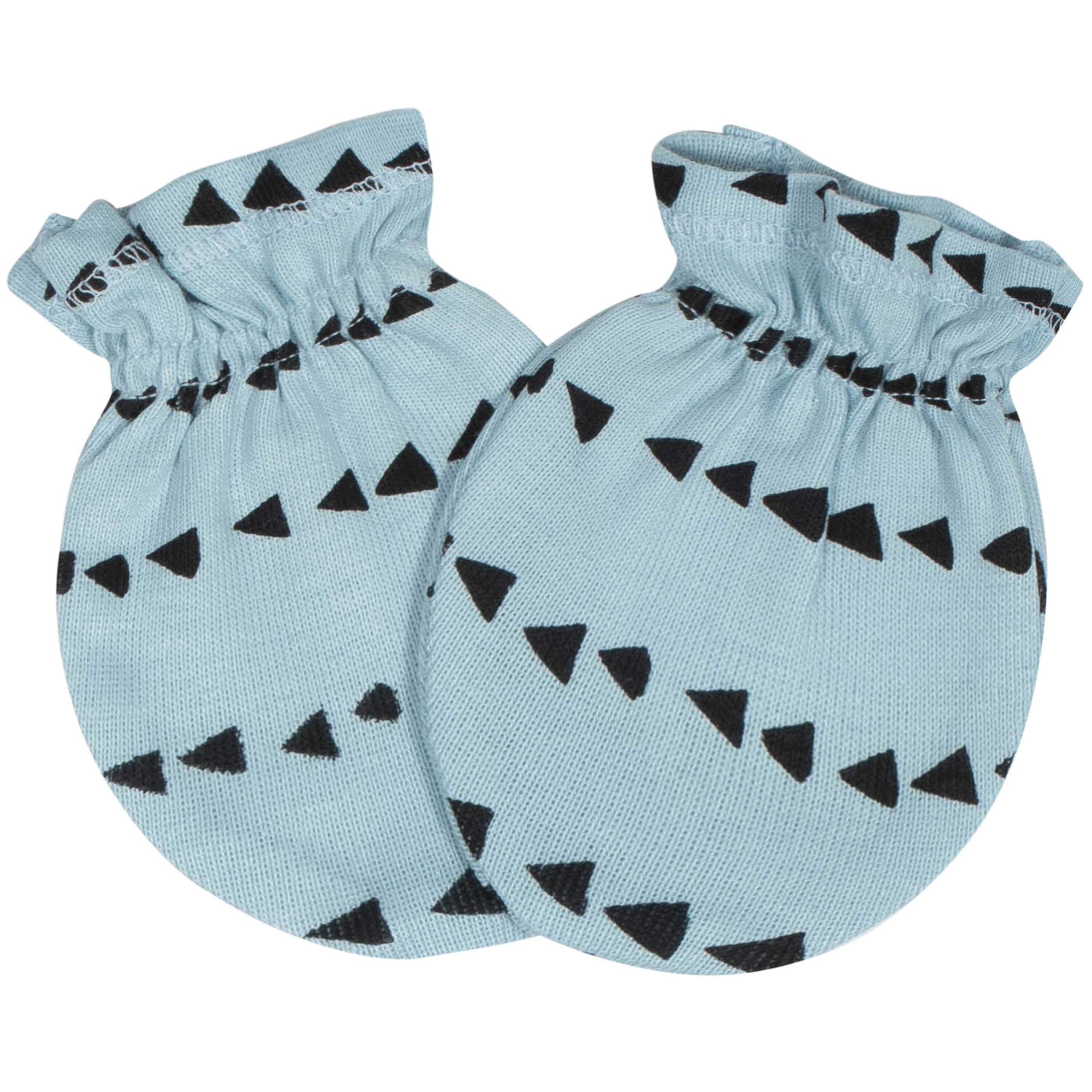 8-Piece Baby Boys Dino Caps & Mittens Set - Image 8