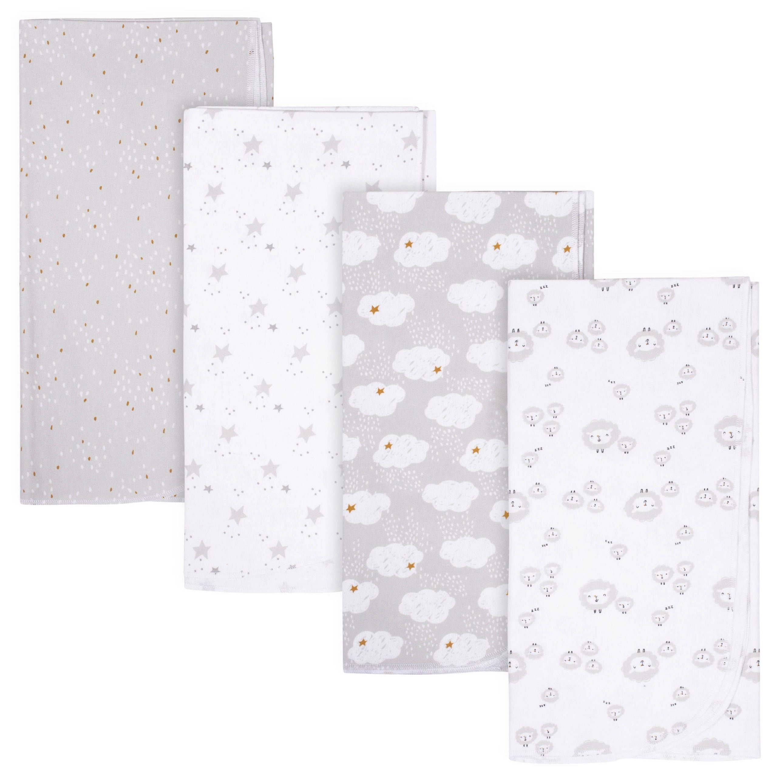17-Piece Baby Neutral Sheep Apparel & Blankets Set - Image 13
