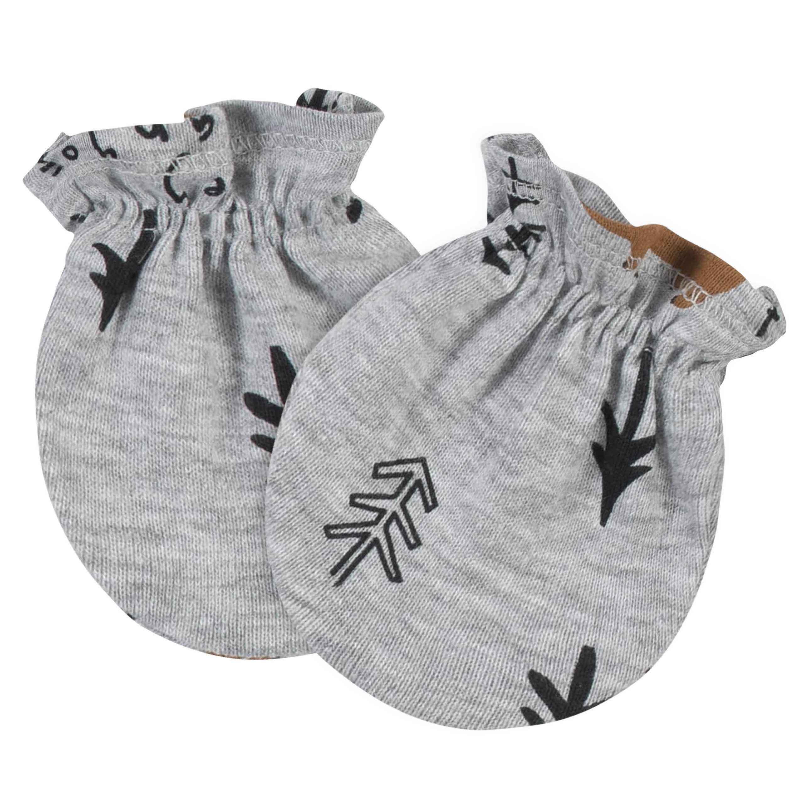 8-Piece Baby Boys Bear Caps & Mittens Set - Image 6