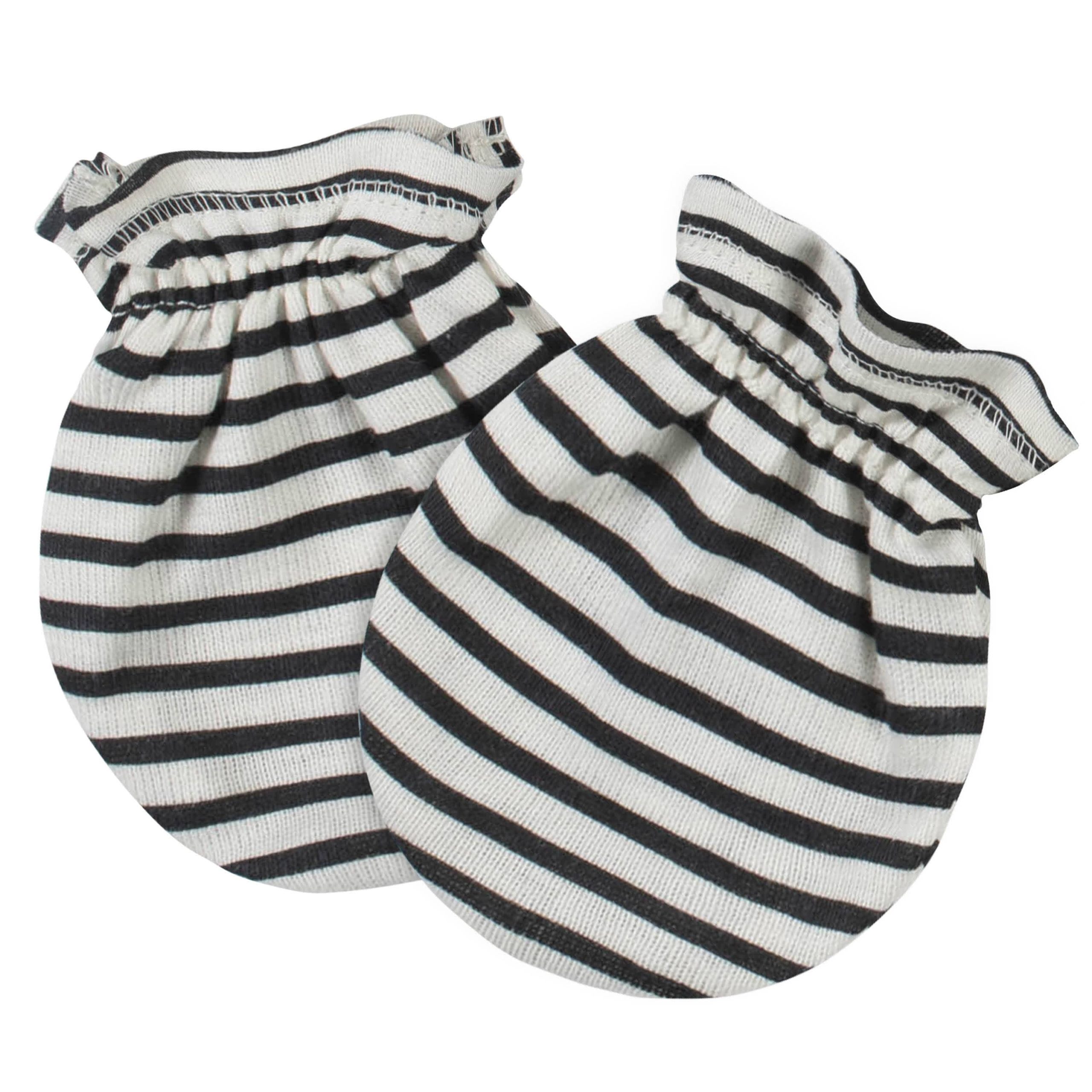 8-Piece Baby Boys Bear Caps & Mittens Set - Image 9