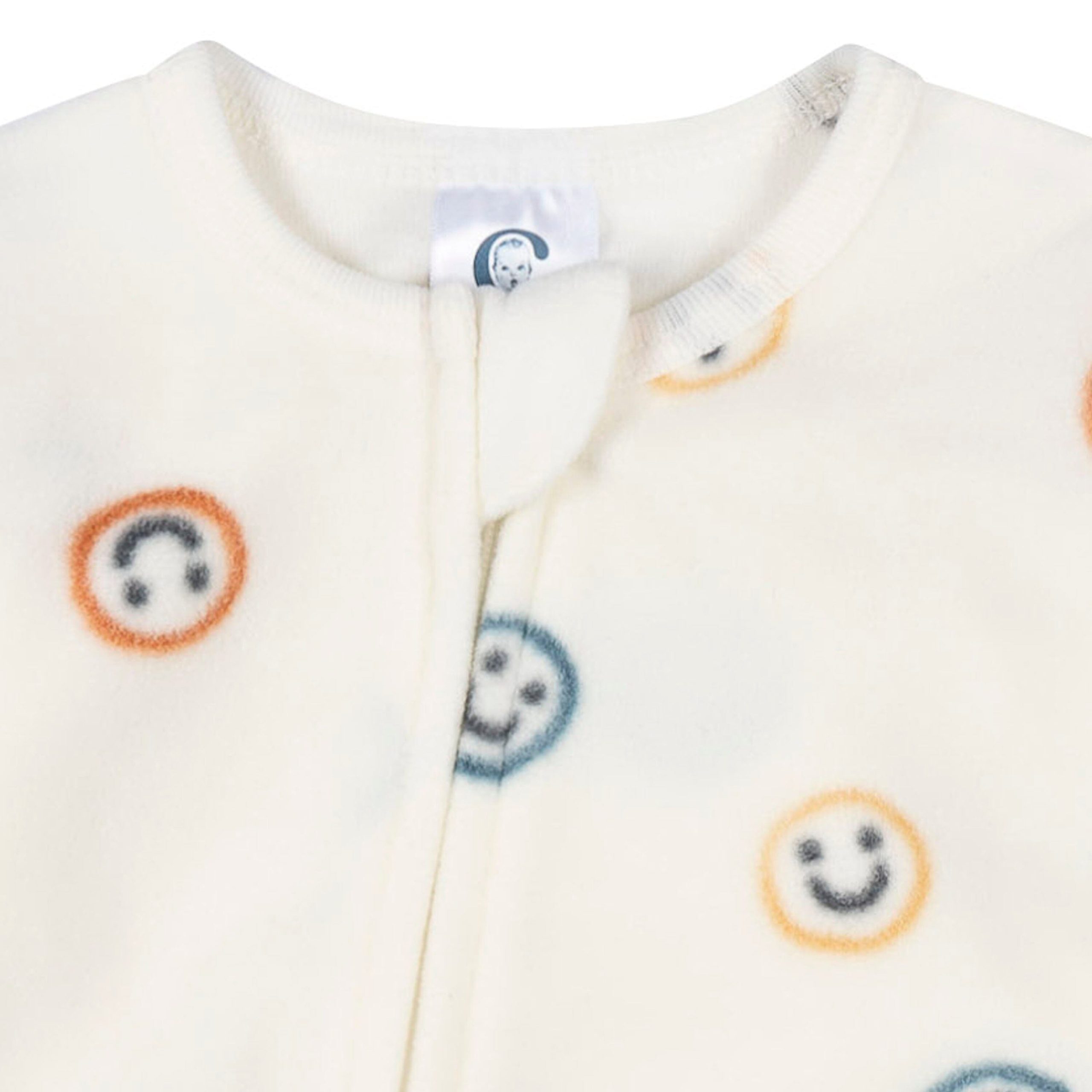 Baby & Toddler Boys Smileys Footed Fleece Pajamas - Image 2