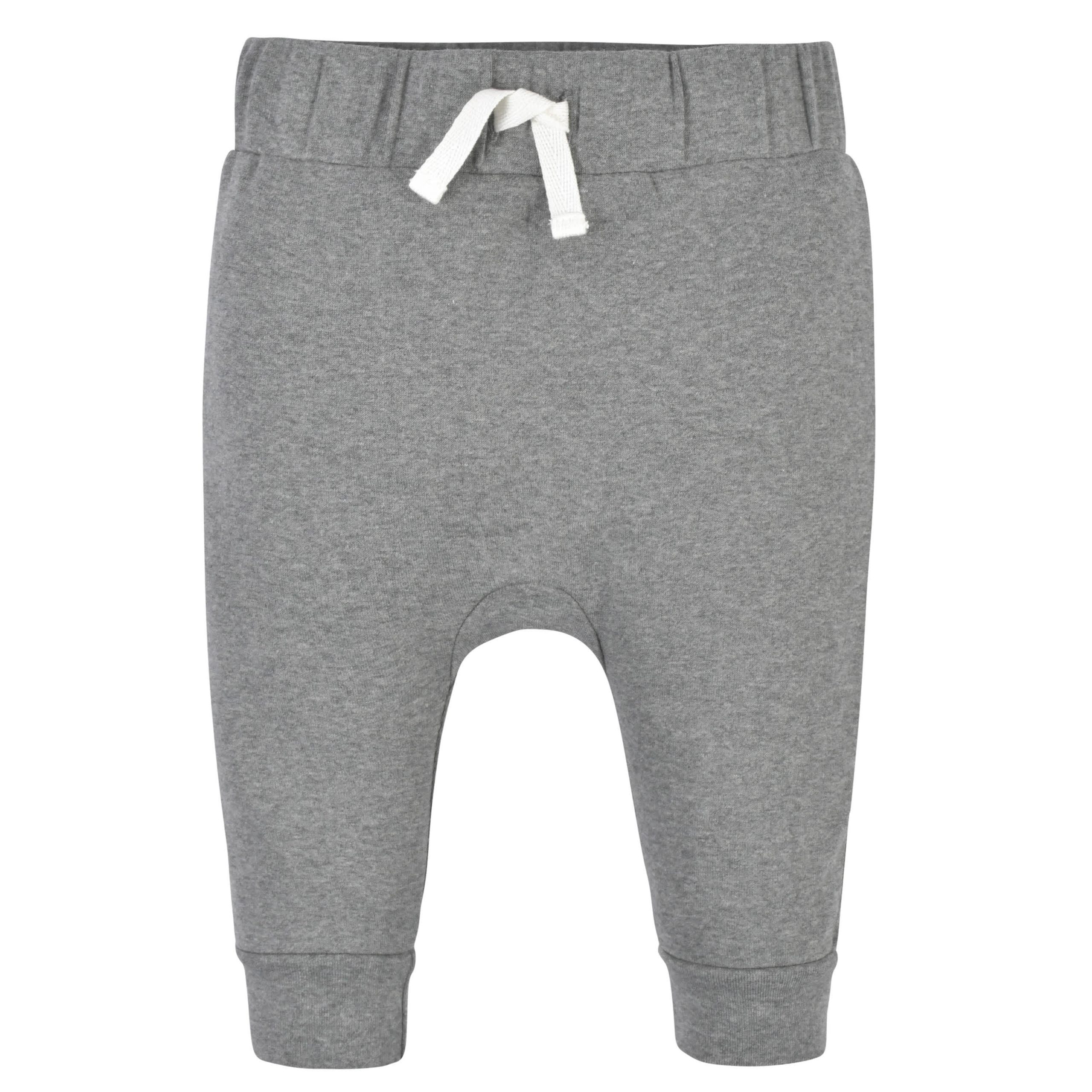 2-Pack Baby Neutral Comfy Stretch Gray & Black Pants - Image 2