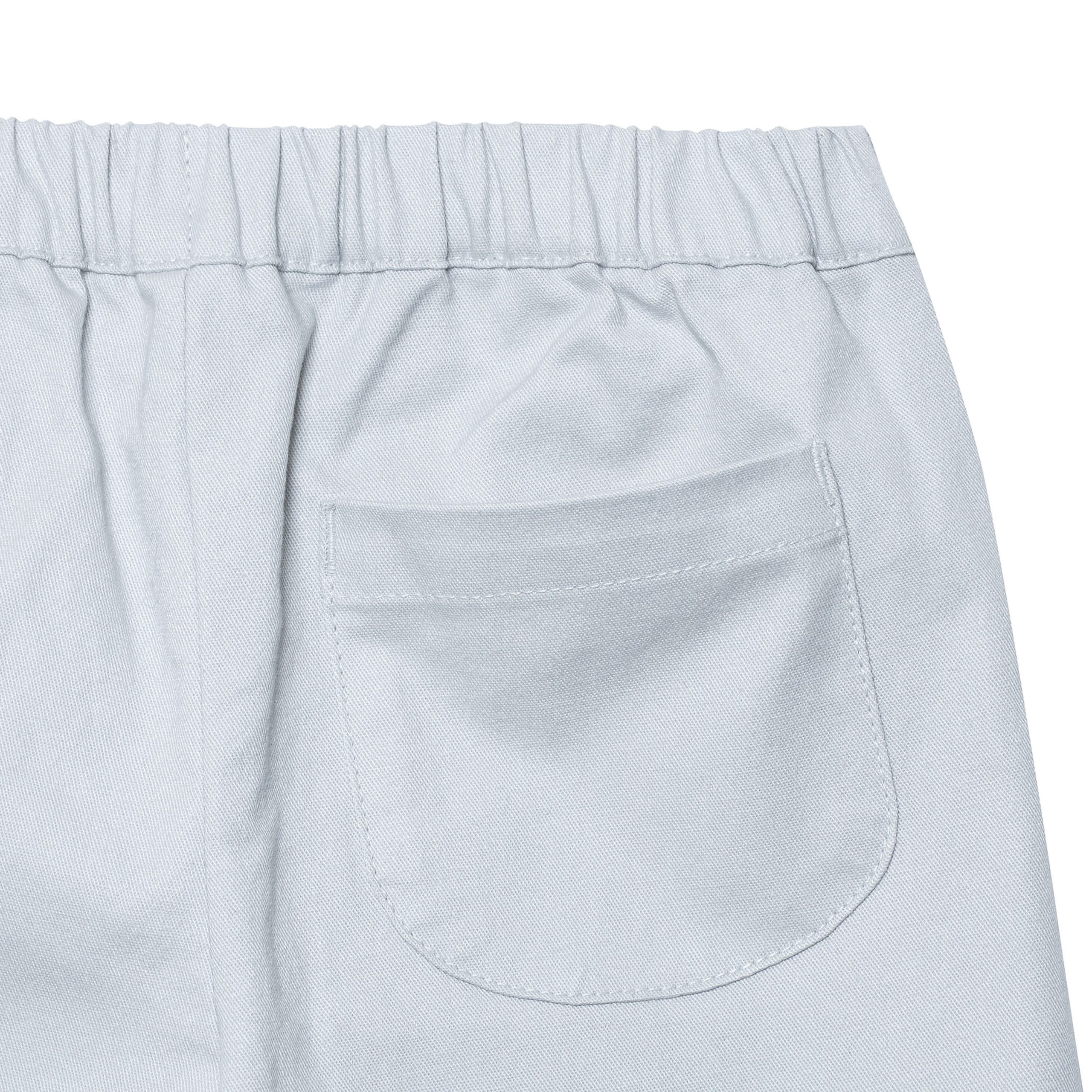 Toddler Boys Gray Canvas Pants - Image 5