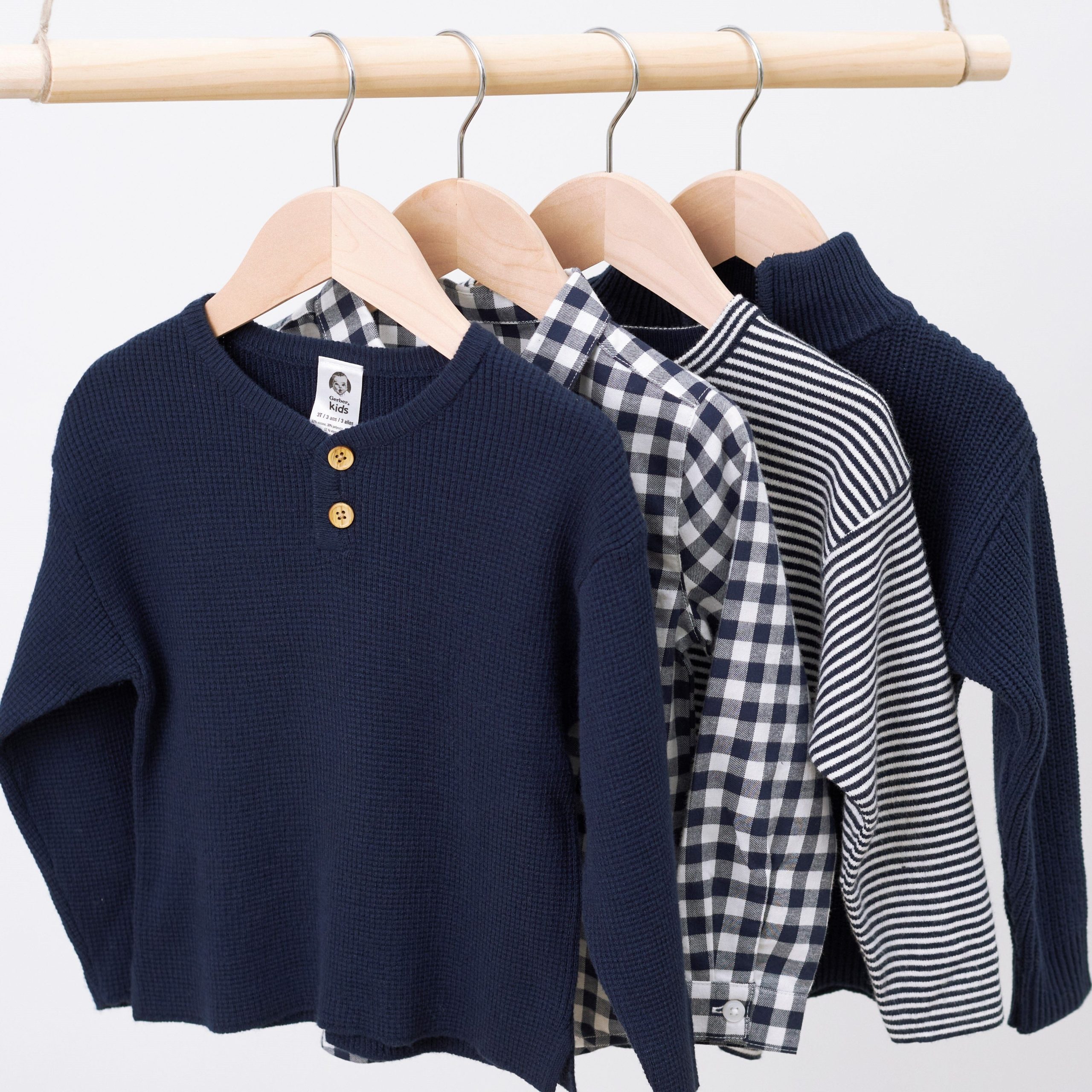 Infant & Toddler Boys Blue Plaid Woven Plaid Shirt - Image 8