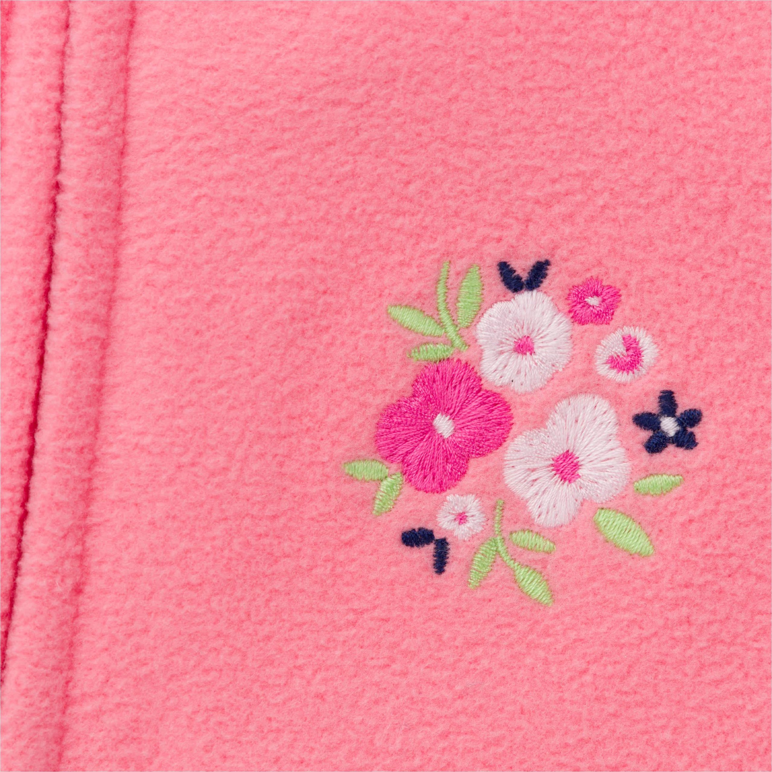 2-Pack Baby & Toddler Girls Floral Fleece Pajamas - Image 8