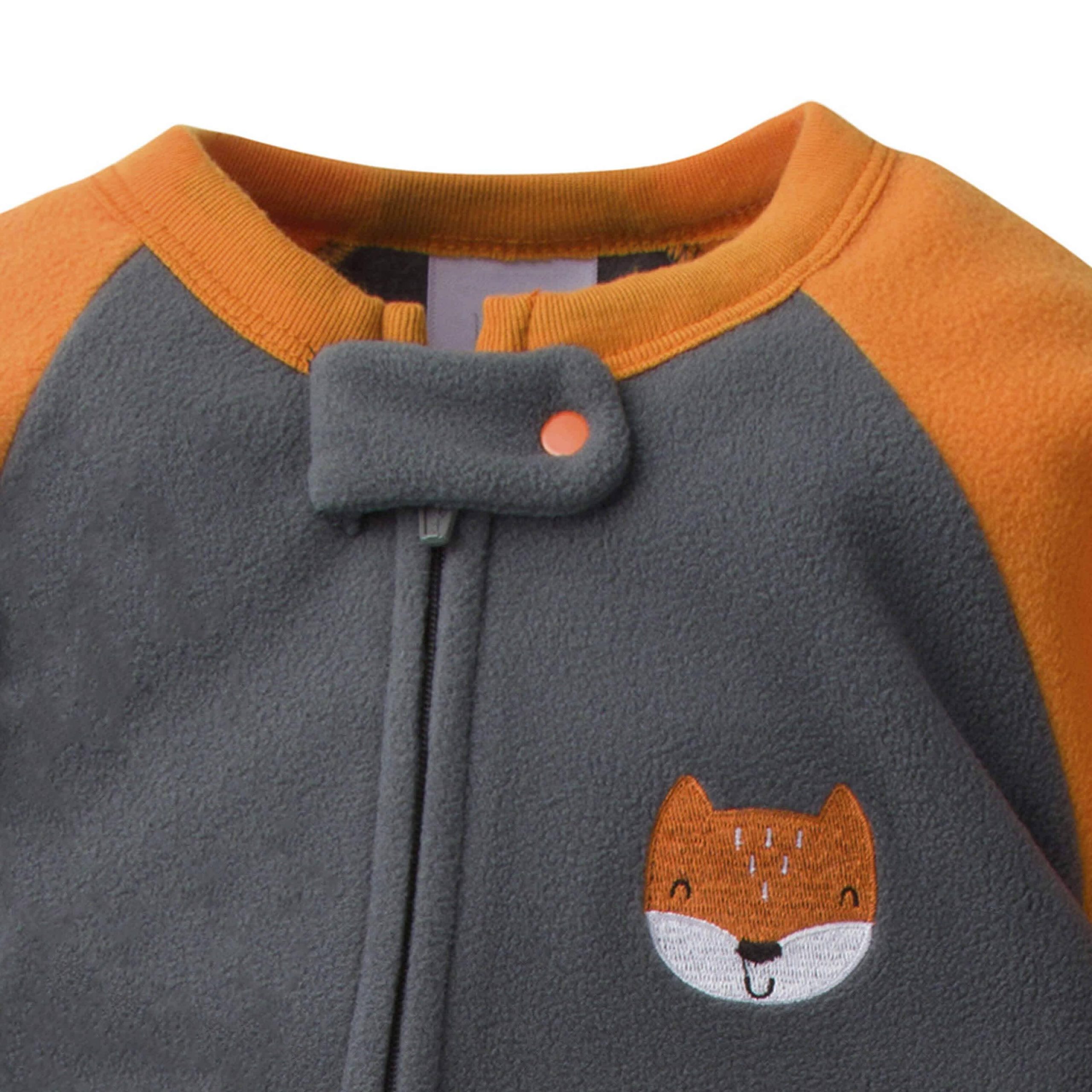 2-Pack Baby Boys Fox Fleece Pajamas - Image 3