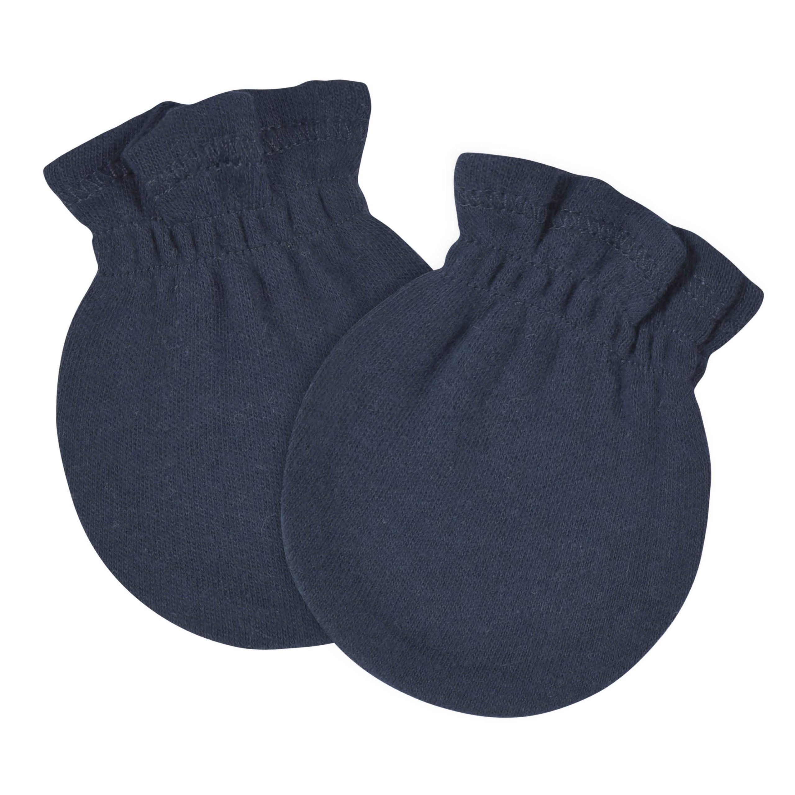 8-Pack Baby Neutral Navy No Scratch Mittens - Image 2