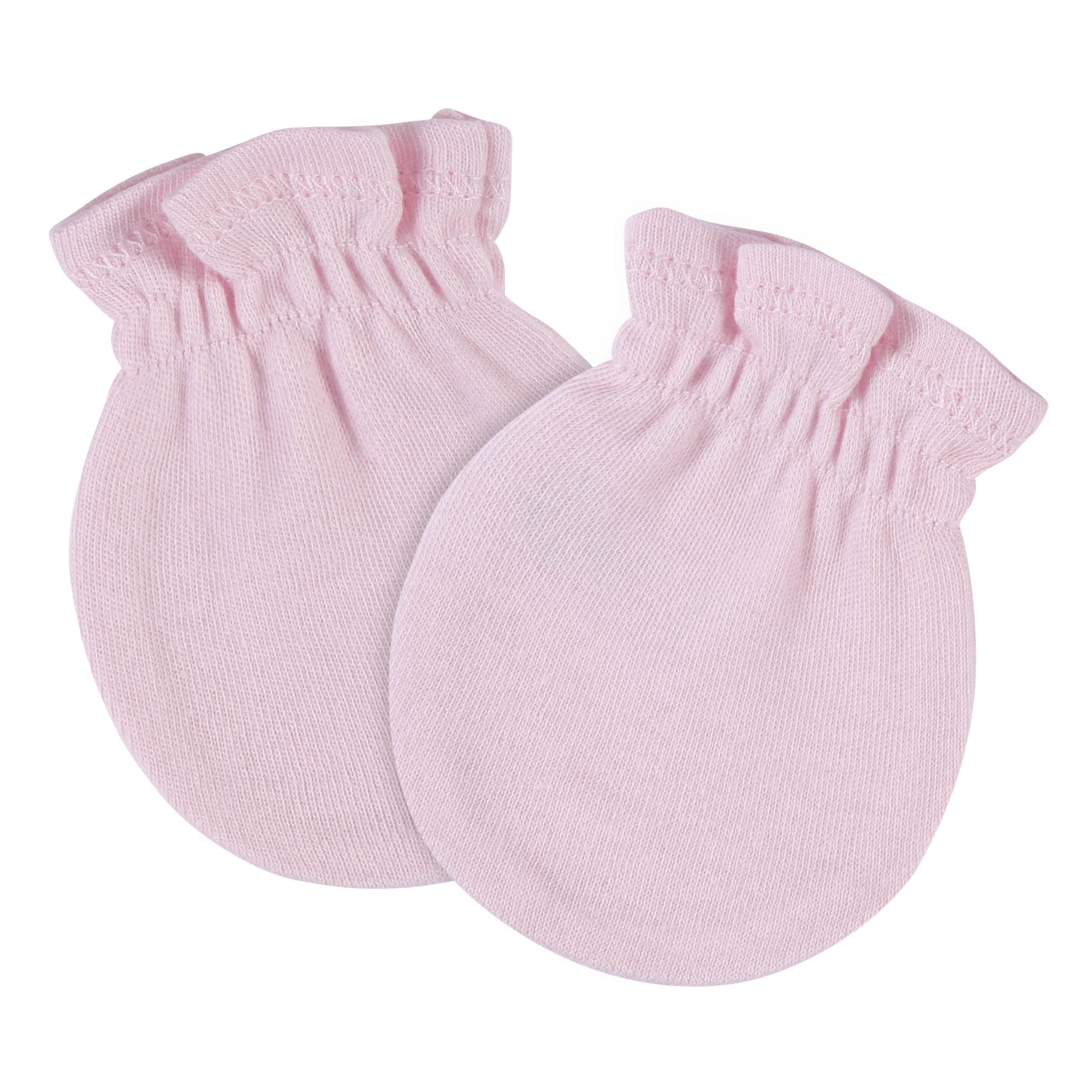 8-Pack Baby Neutral Light Pink No Scratch Mittens - Image 2