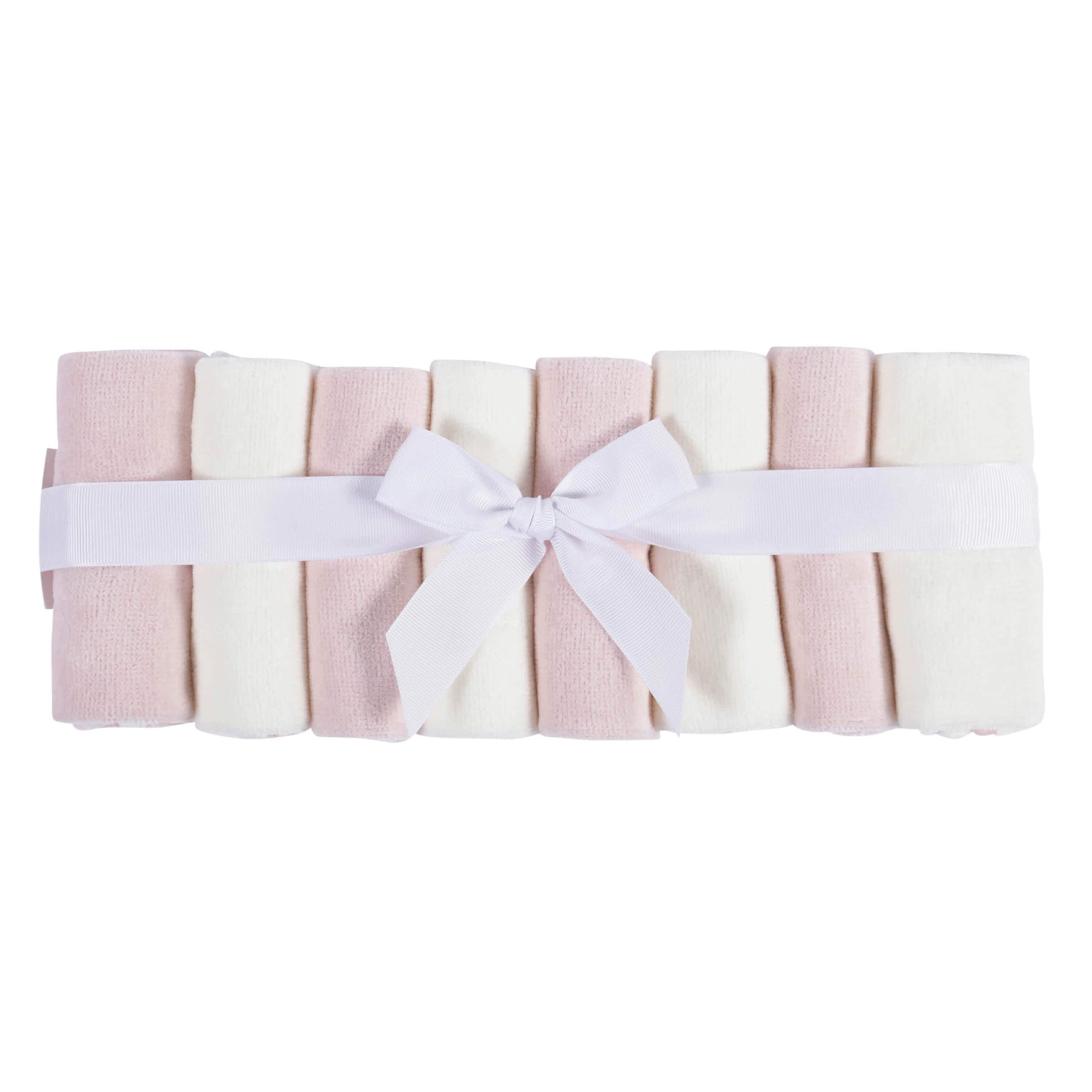 10-Piece Baby & Toddler Girls Fox Hooded Towel, Robe, & Washcloths Set - Image 6