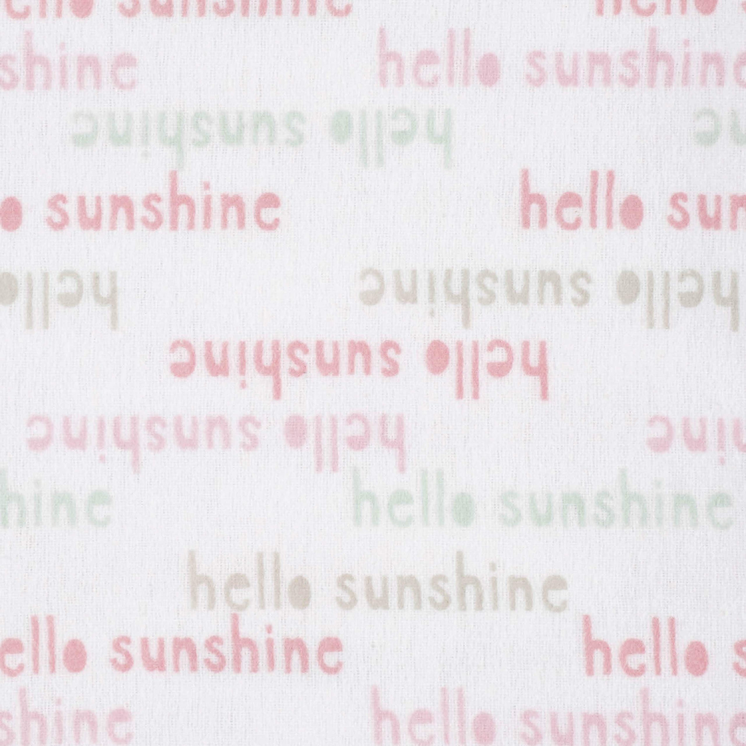 5-Pack Baby Girls Pink Rainbow Flannel Receiving Blankets - Image 4