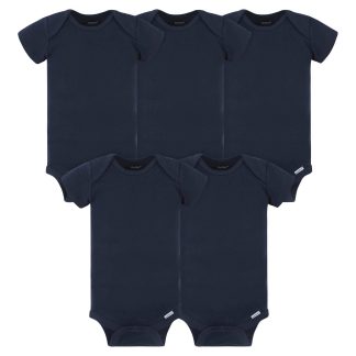 5-Pack Baby Navy Onesies® Bodysuits