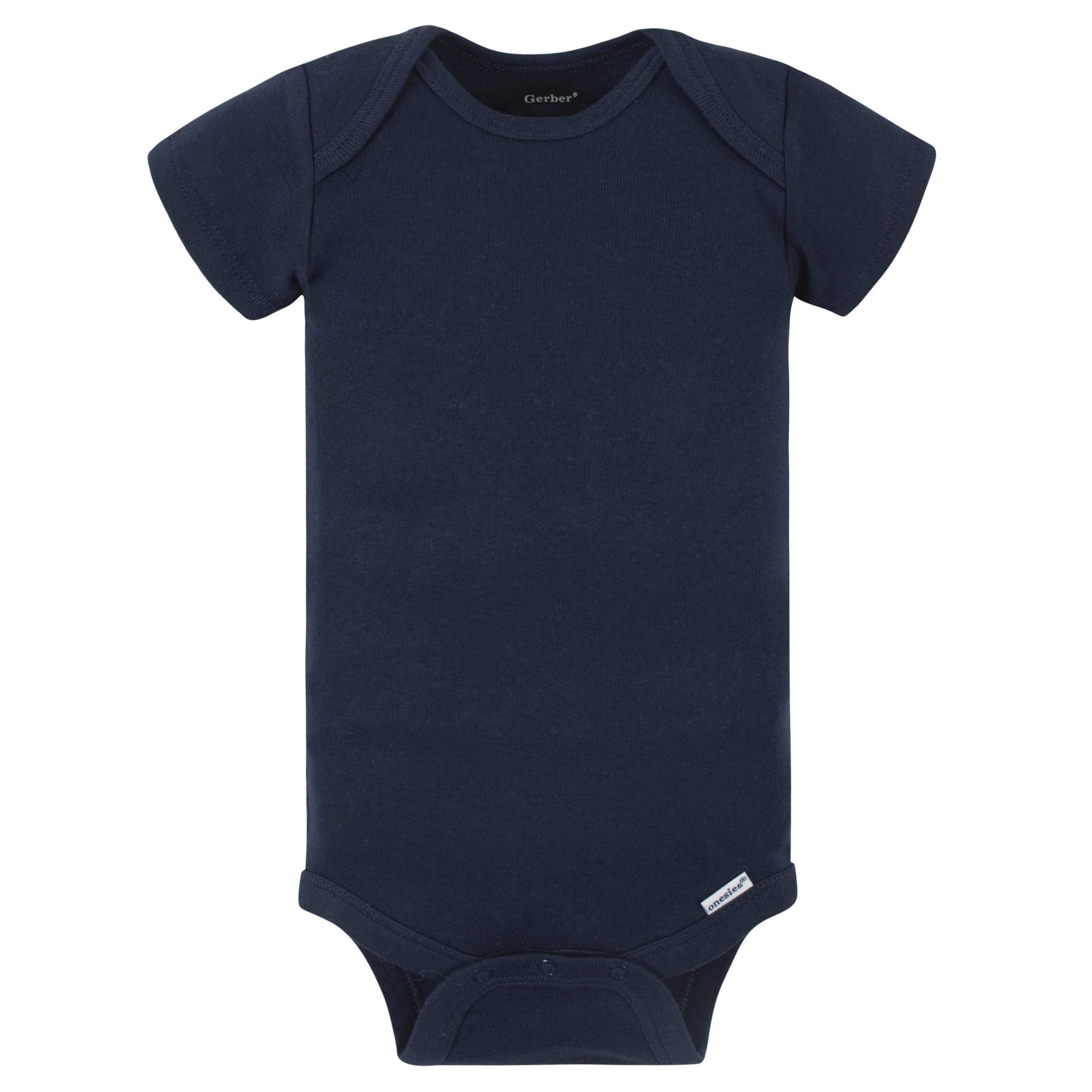 5-Pack Baby Navy Onesies® Bodysuits - Image 2