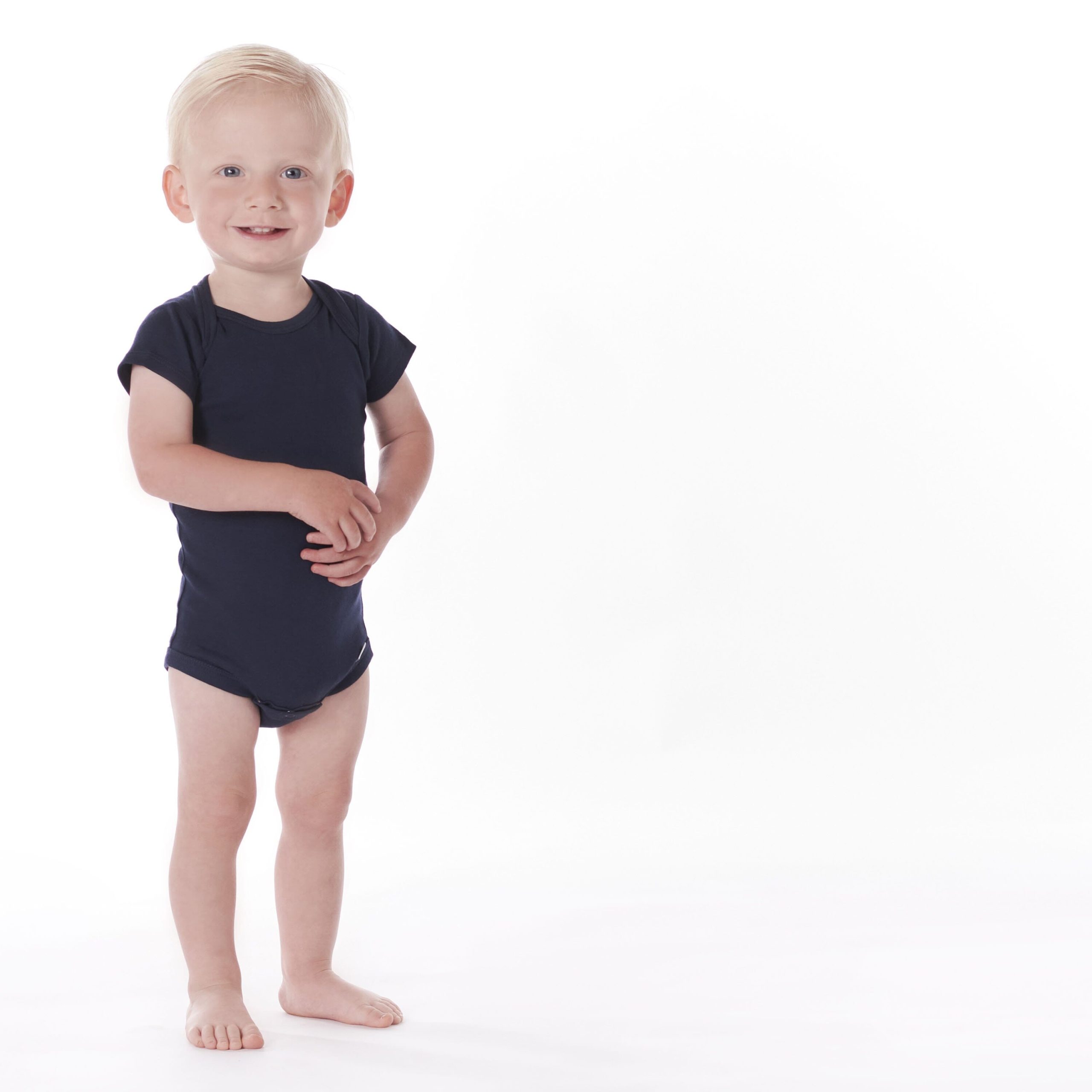 5-Pack Baby Navy Onesies® Bodysuits - Image 3