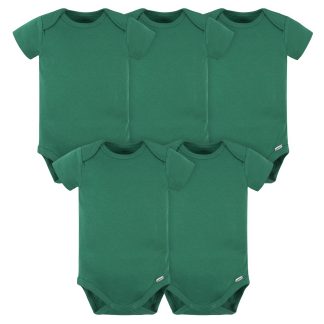 Onesies® Baby 5-Pack Green Bodysuits