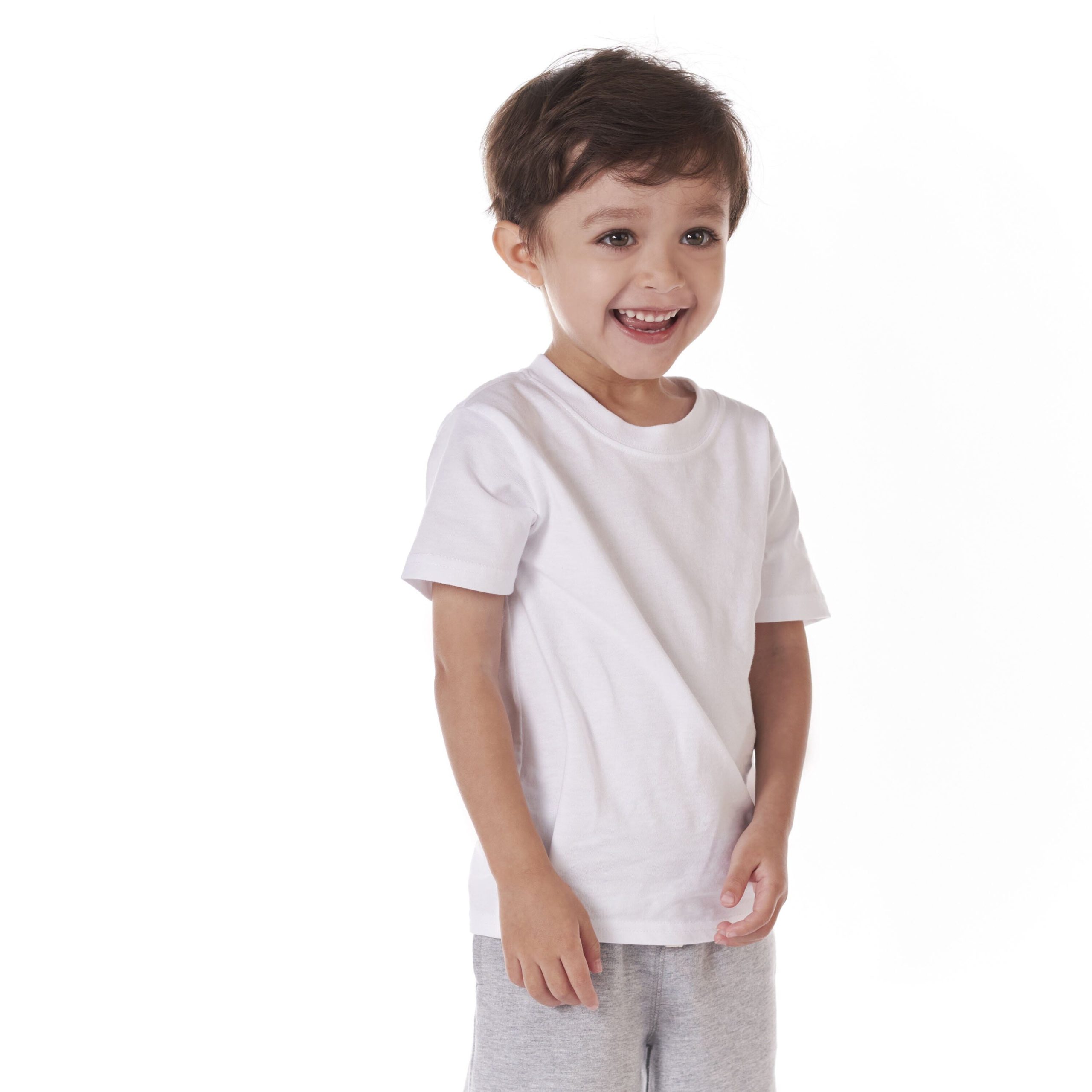 5-Pack Infant & Toddler White Short Sleeve Tees - Image 2