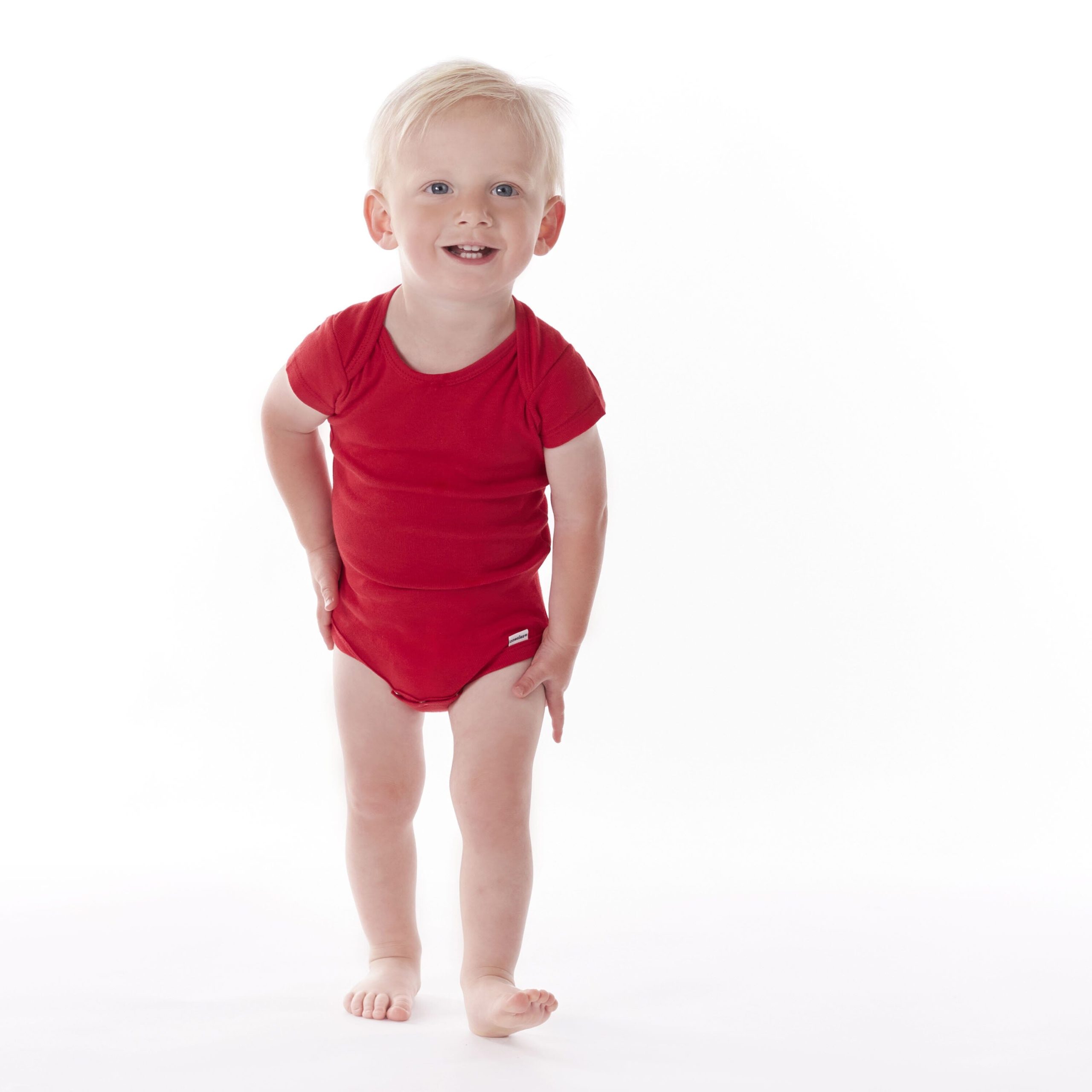 Onesies® Baby 5-Pack Red Bodysuits - Image 3
