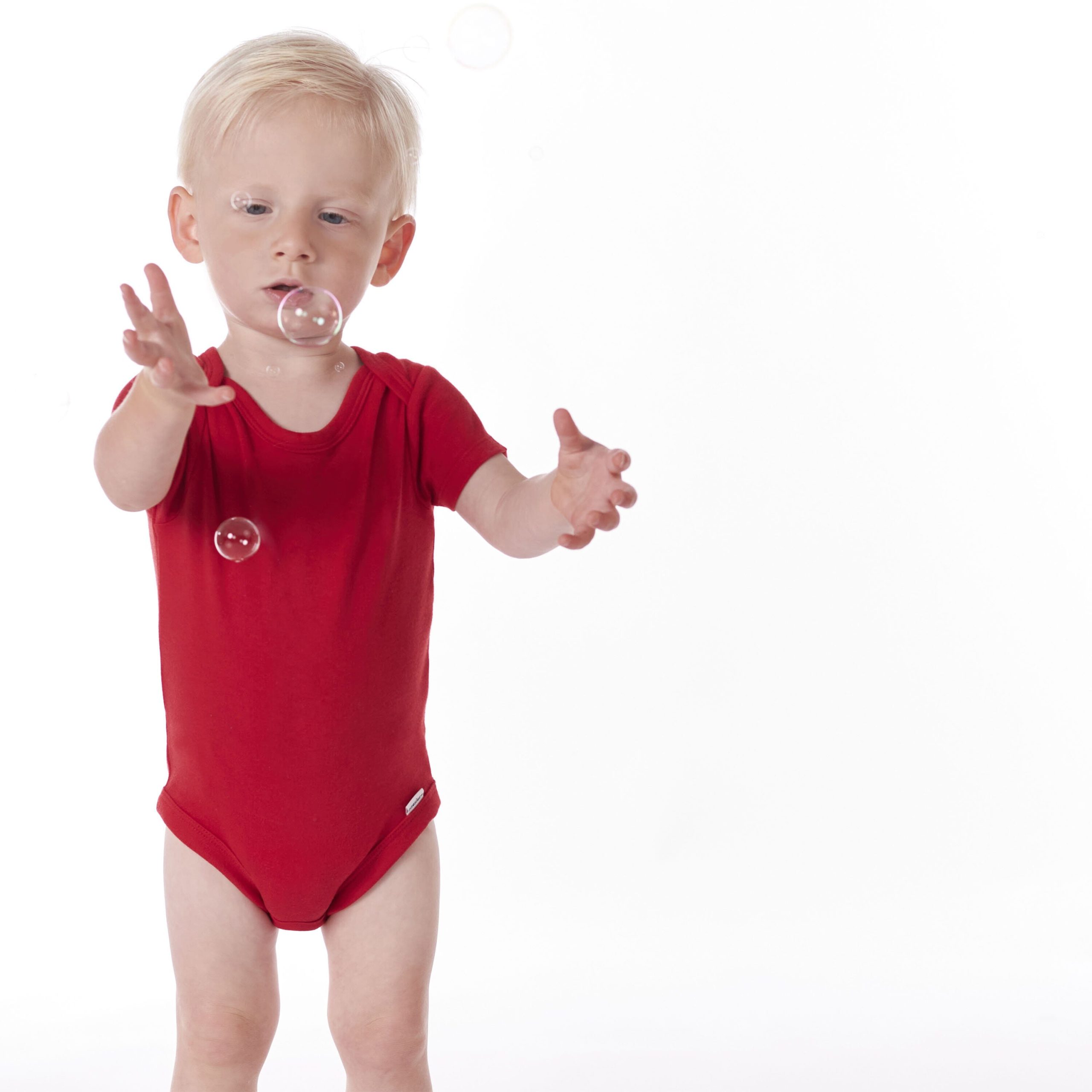 Onesies® Baby 5-Pack Red Bodysuits - Image 4