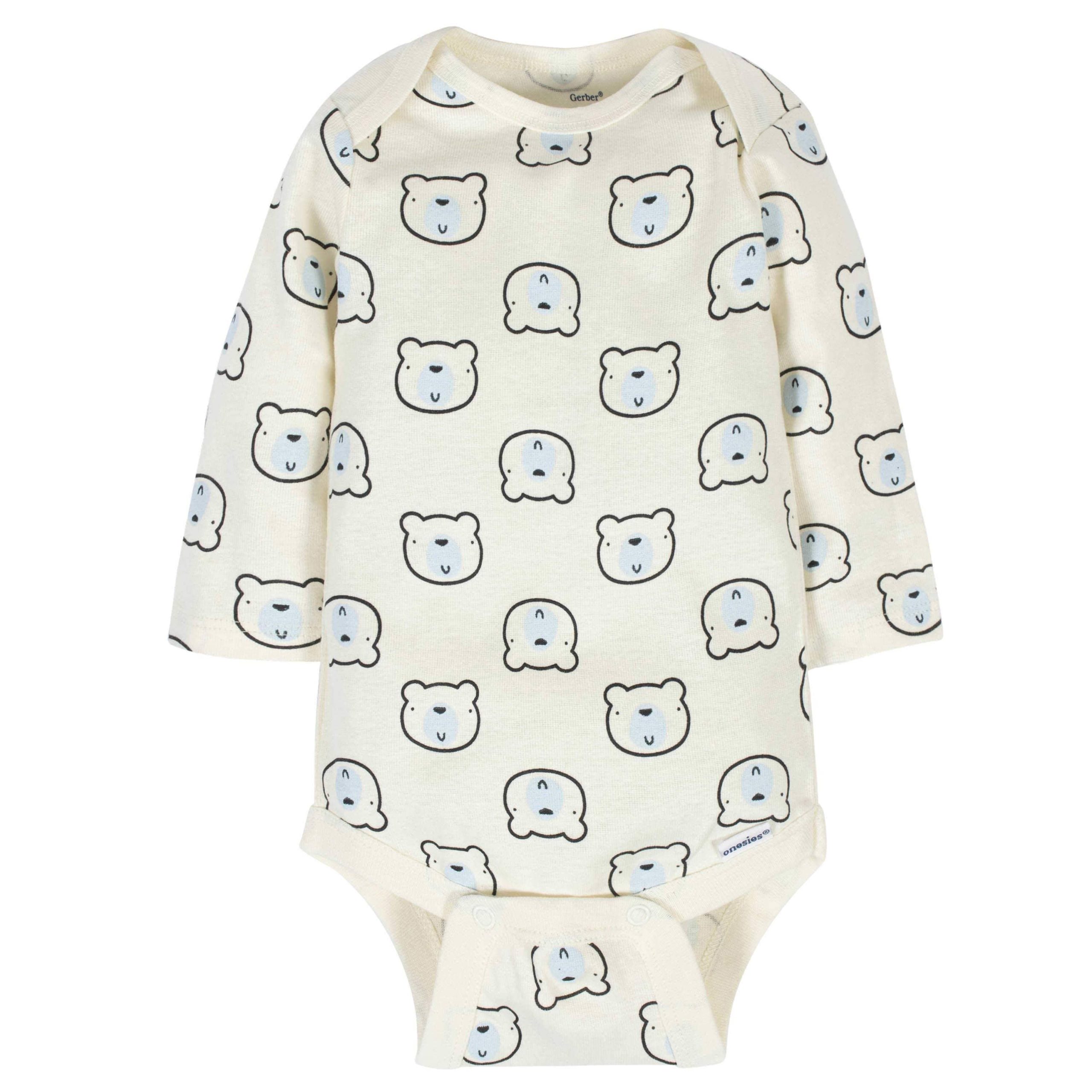18-Piece Baby Boys Bear Sleep 'N Play, Onesies® Bodysuit, and Burpcloth Set - Image 8