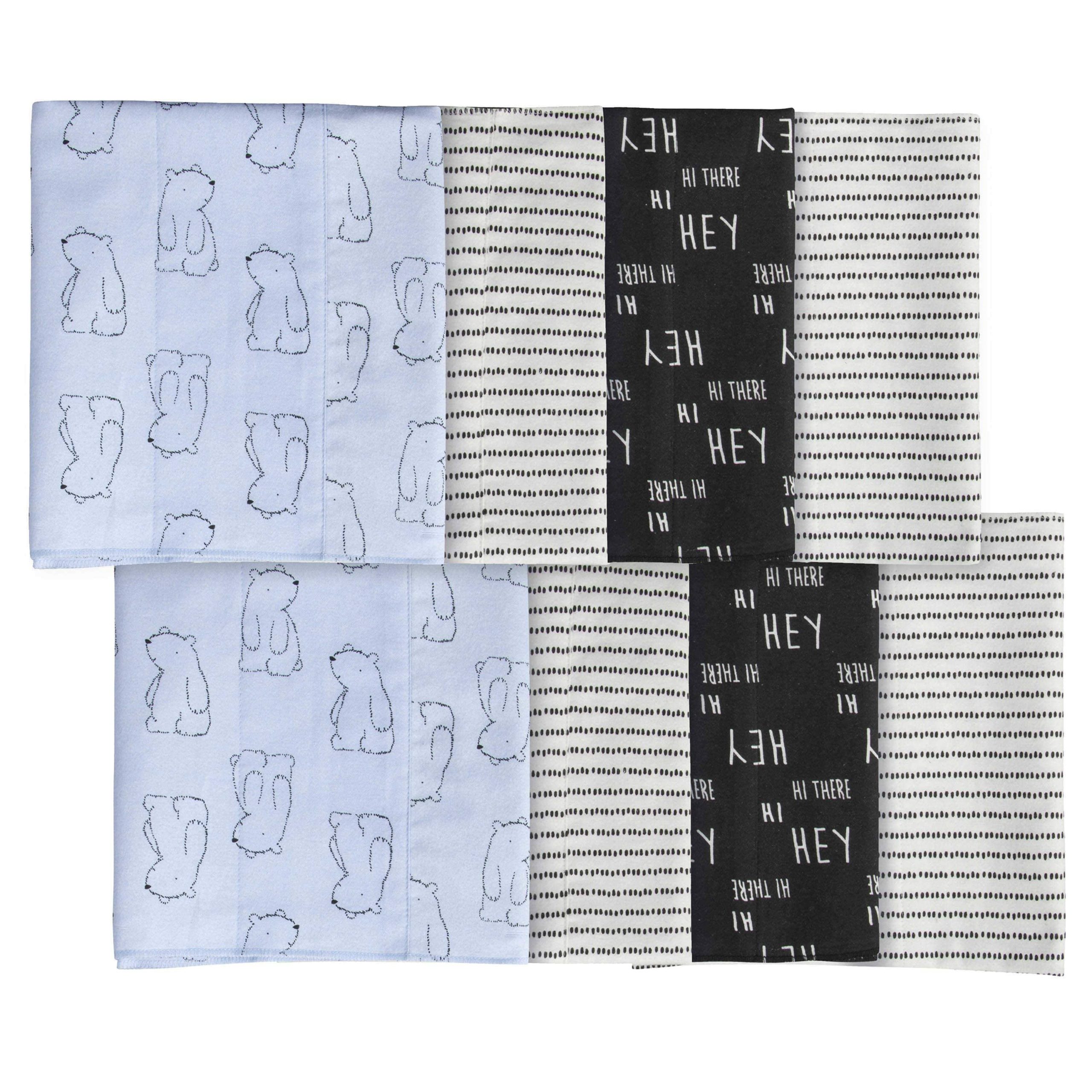 18-Piece Baby Boys Bear Sleep 'N Play, Onesies® Bodysuit, and Burpcloth Set - Image 9