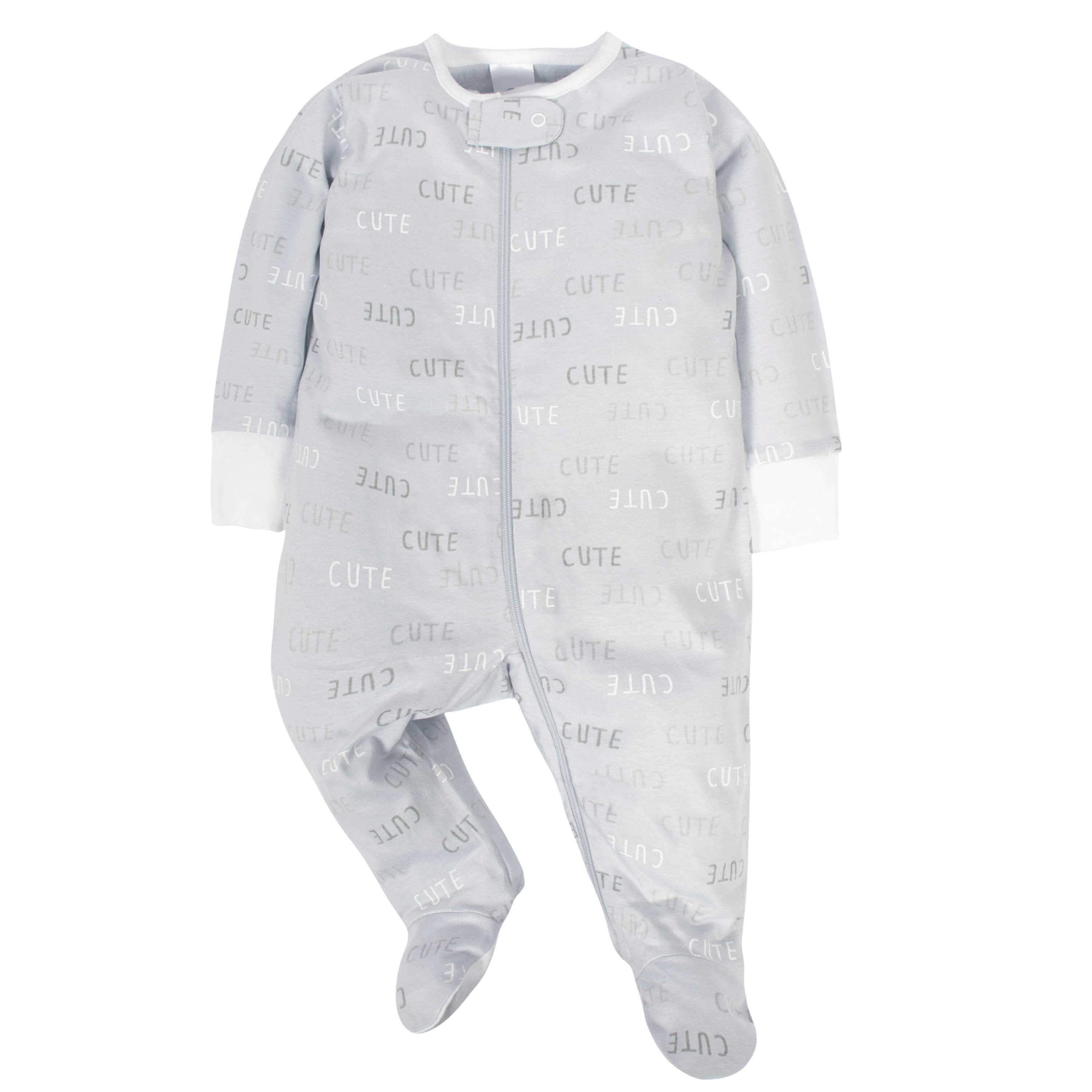 18-Piece Baby Neutral Sheep Sleep 'N Play, Onesies® Bodysuit, and Burpcloth Set - Image 3