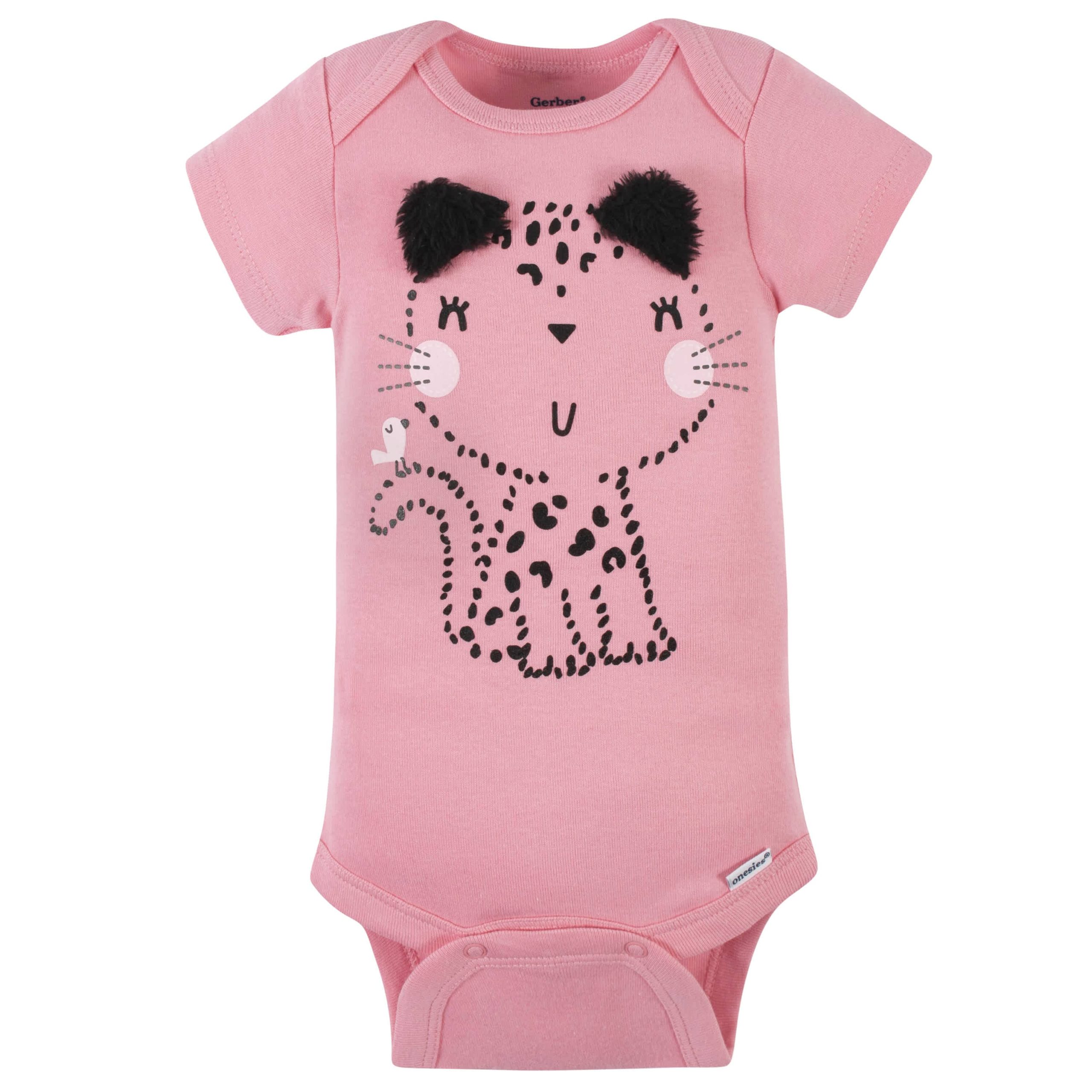 6-Piece Baby Girls Leopard Onesies® Bodysuit and Sleep 'N Play Set - Image 5