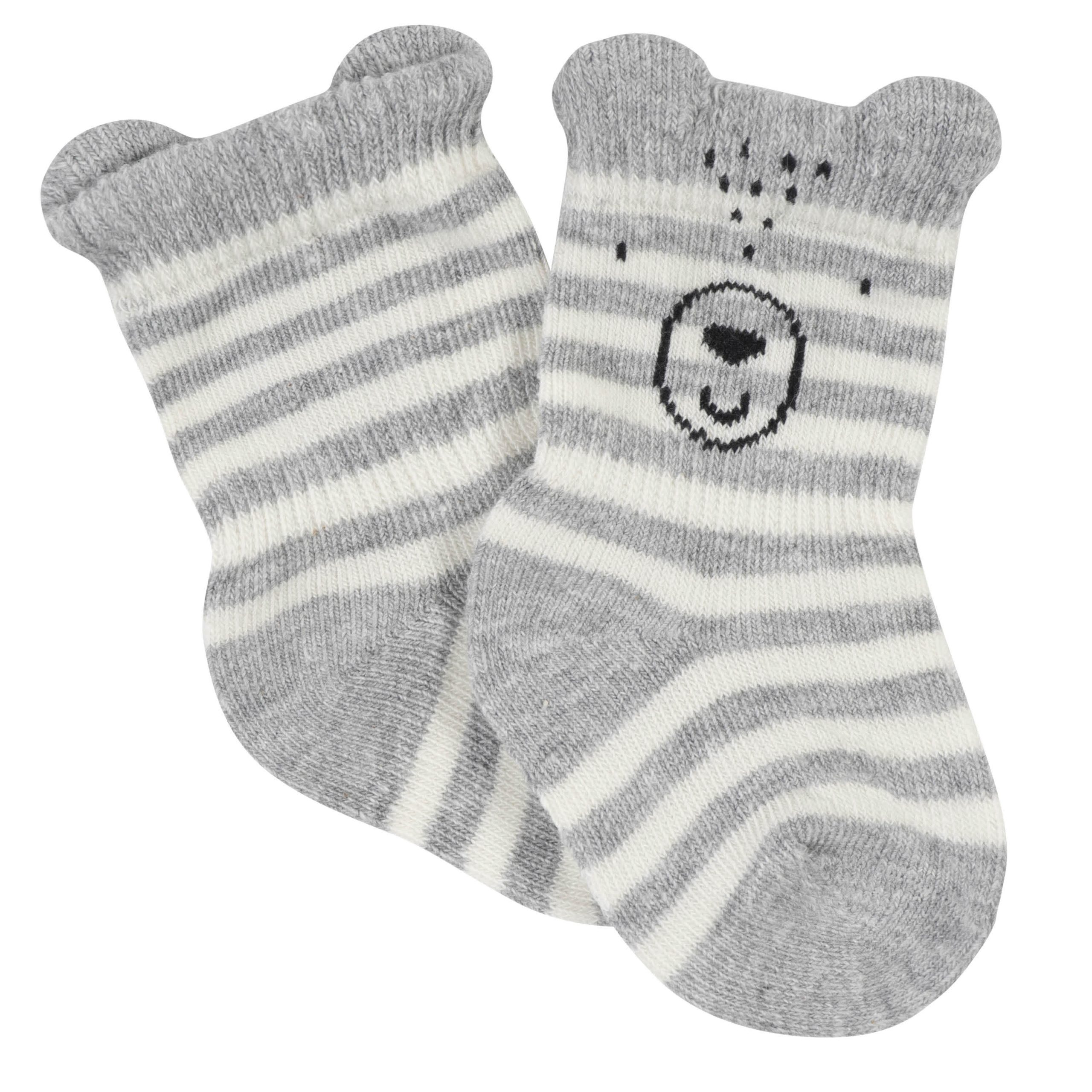 18-Piece Baby Boys Bear Onesies® Bodysuit, Mitten, Cap, & Sock Set - Image 10