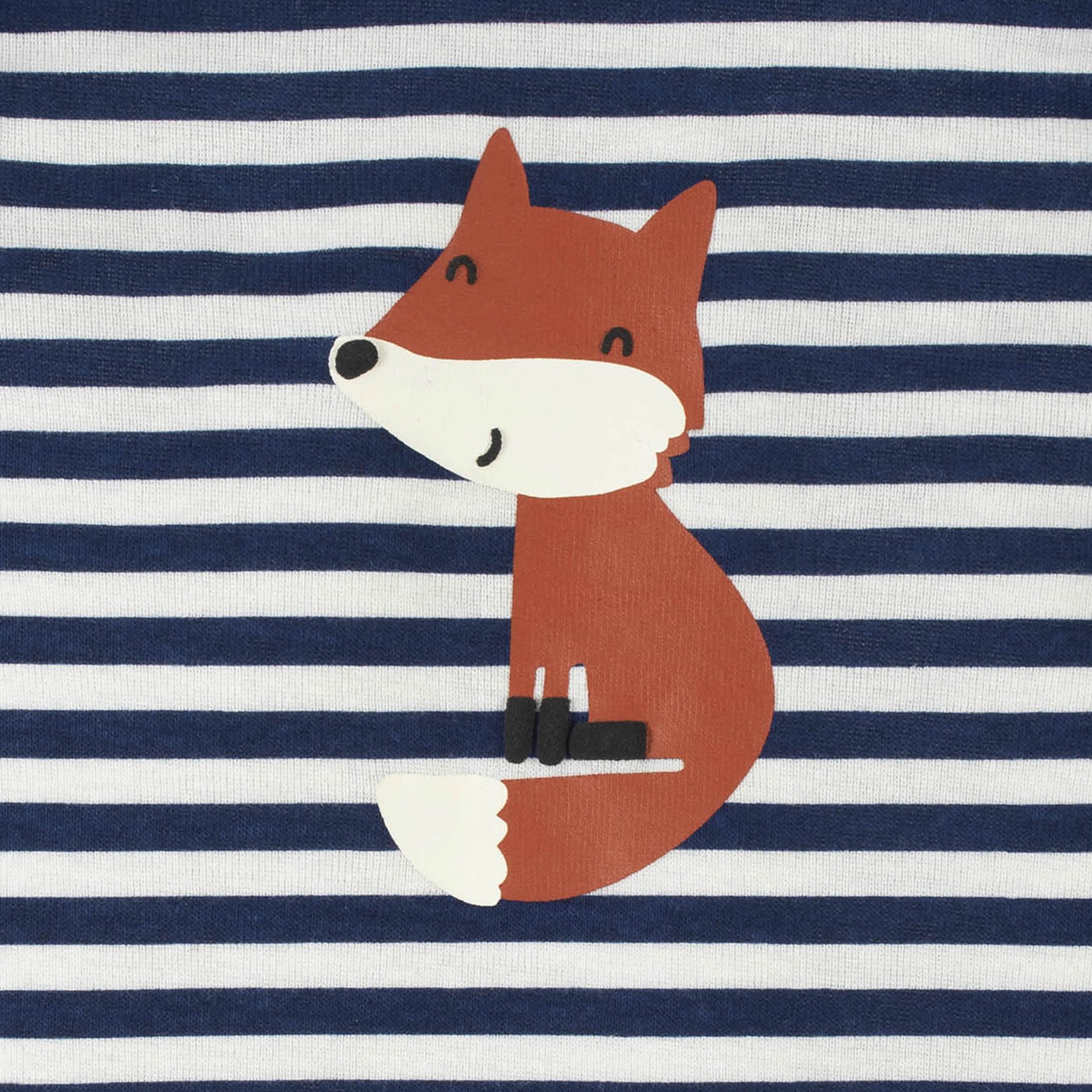 16-Piece Baby Boys Fox Gown, Mitten, Cap, & Sock Set - Image 4