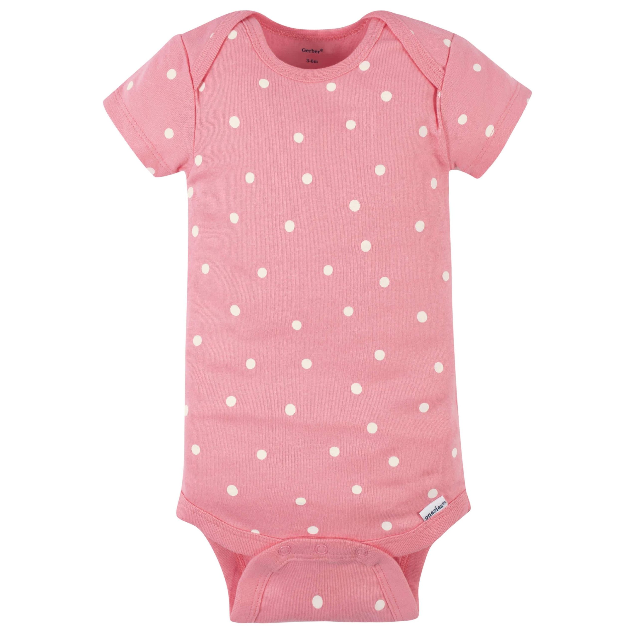 4-Pack Baby Girls Princess Short Sleeve Onesies® Bodysuits - Image 7