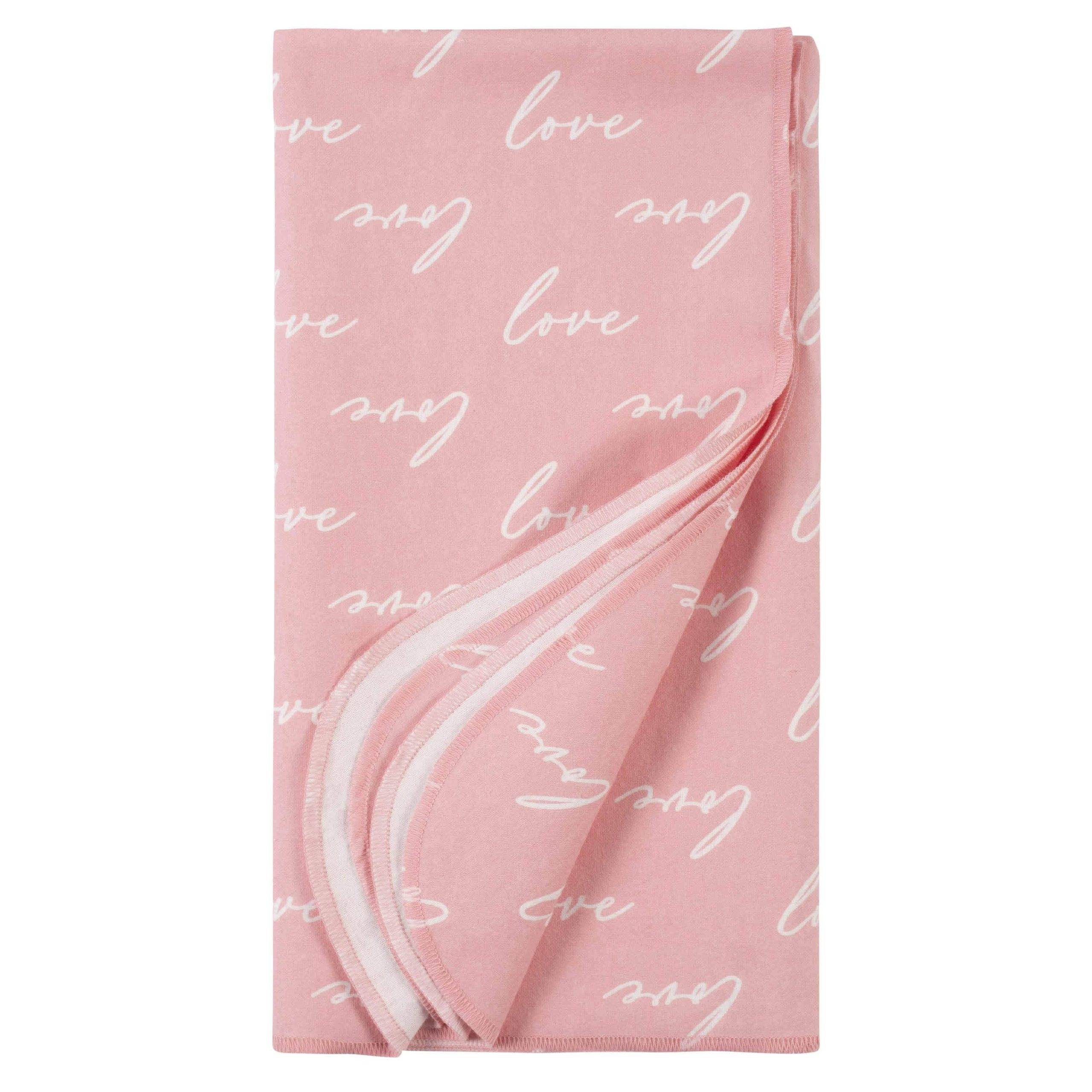 4-Pack Girls Bunny Ballerina Flannel Receiving Blankets - Image 3